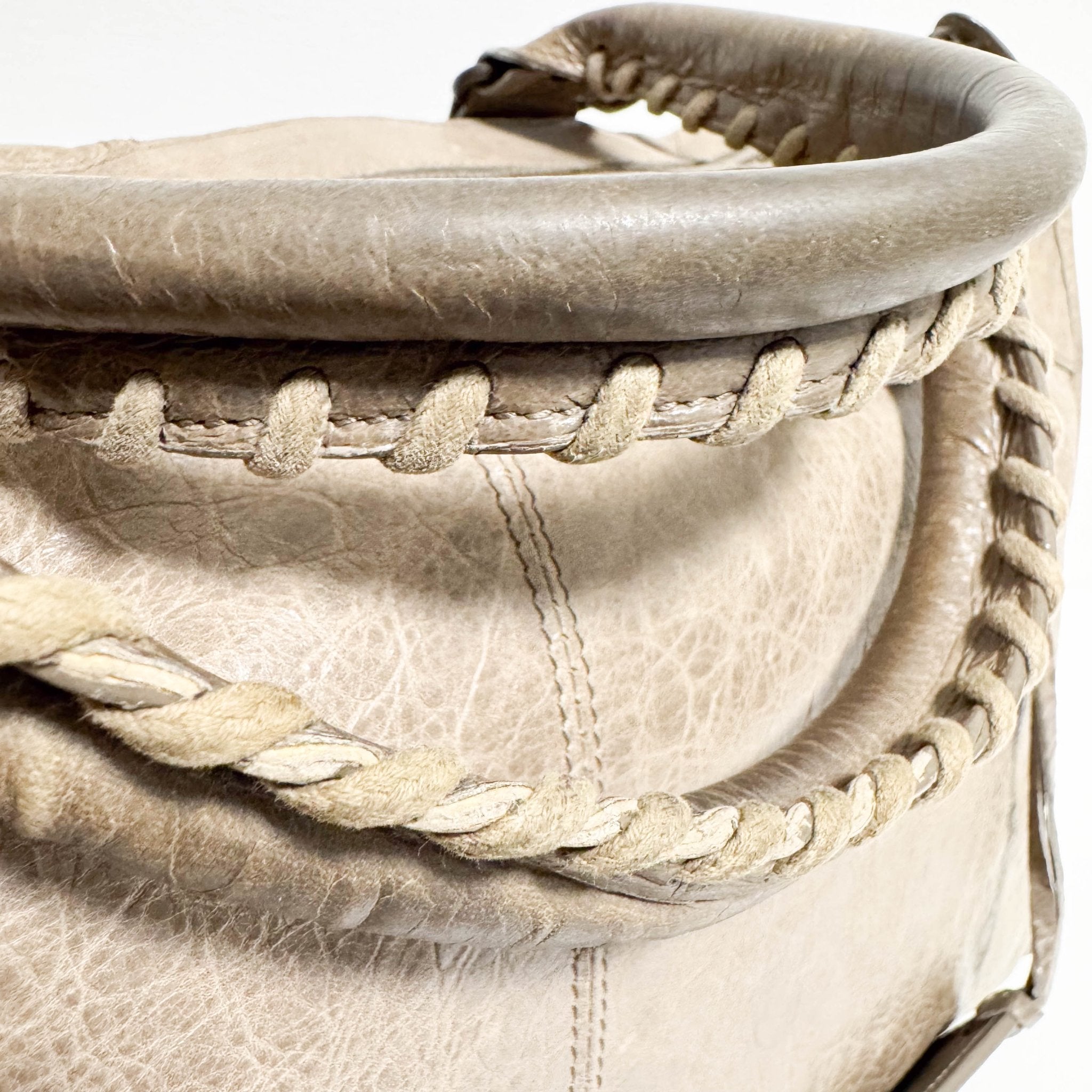 BALENCIAGA City Brown Leather Moto Classic Work Bag, in , Sold by HIVE PRELOVED - Handle Bags, ,