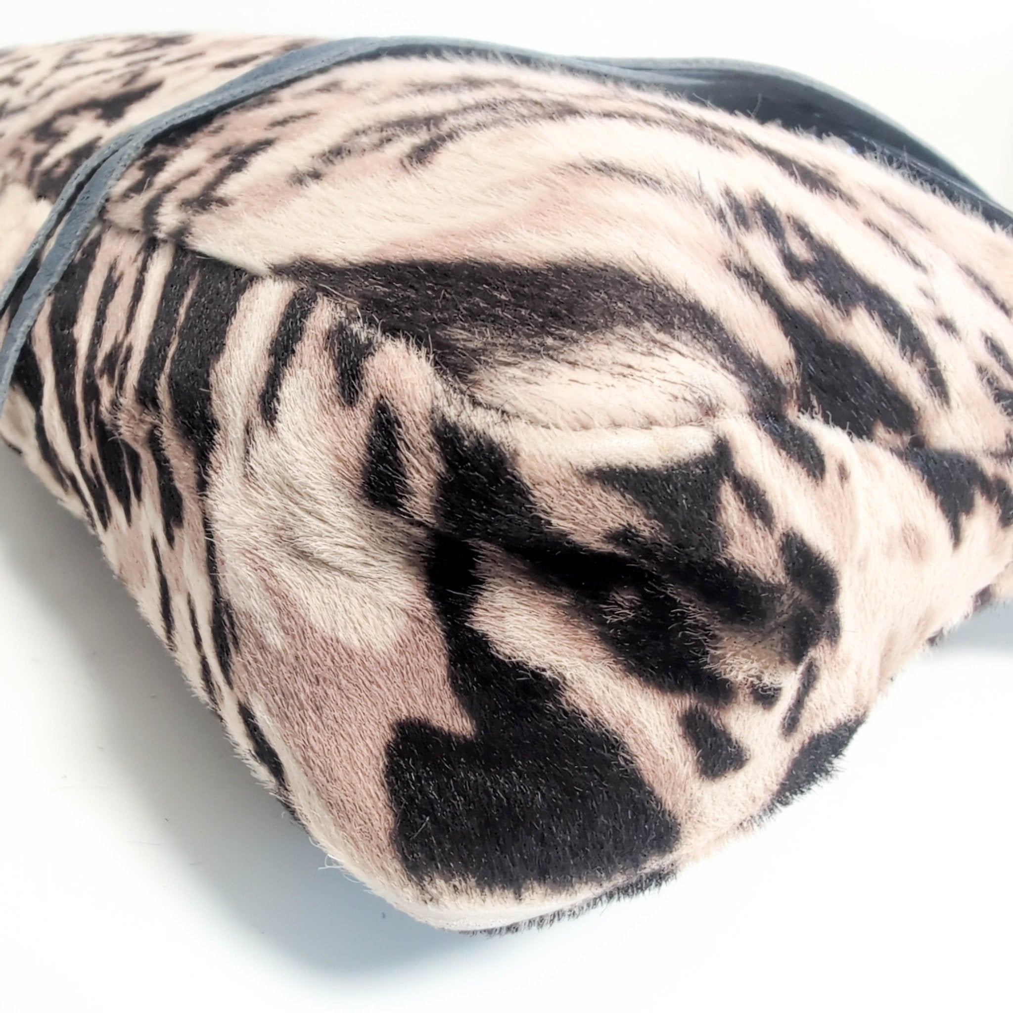 BALENCIAGA City The First Leopard Pony Hair with Navy Leather Handbag, in , Sold by HIVE PRELOVED - Handle Bags, Shoulder Bag