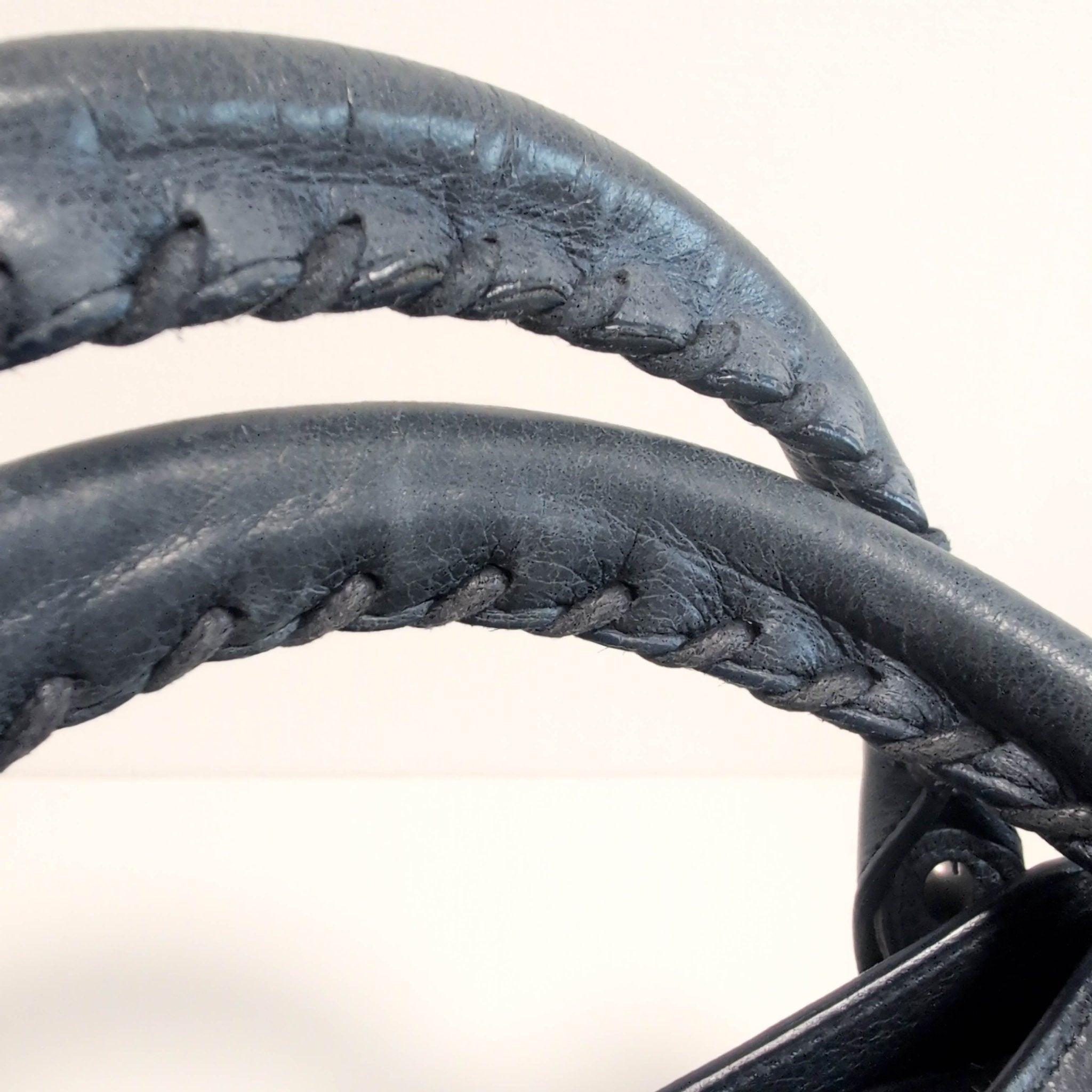 BALENCIAGA City The First Leopard Pony Hair with Navy Leather Handbag, in , Sold by HIVE PRELOVED - Handle Bags, Shoulder Bag