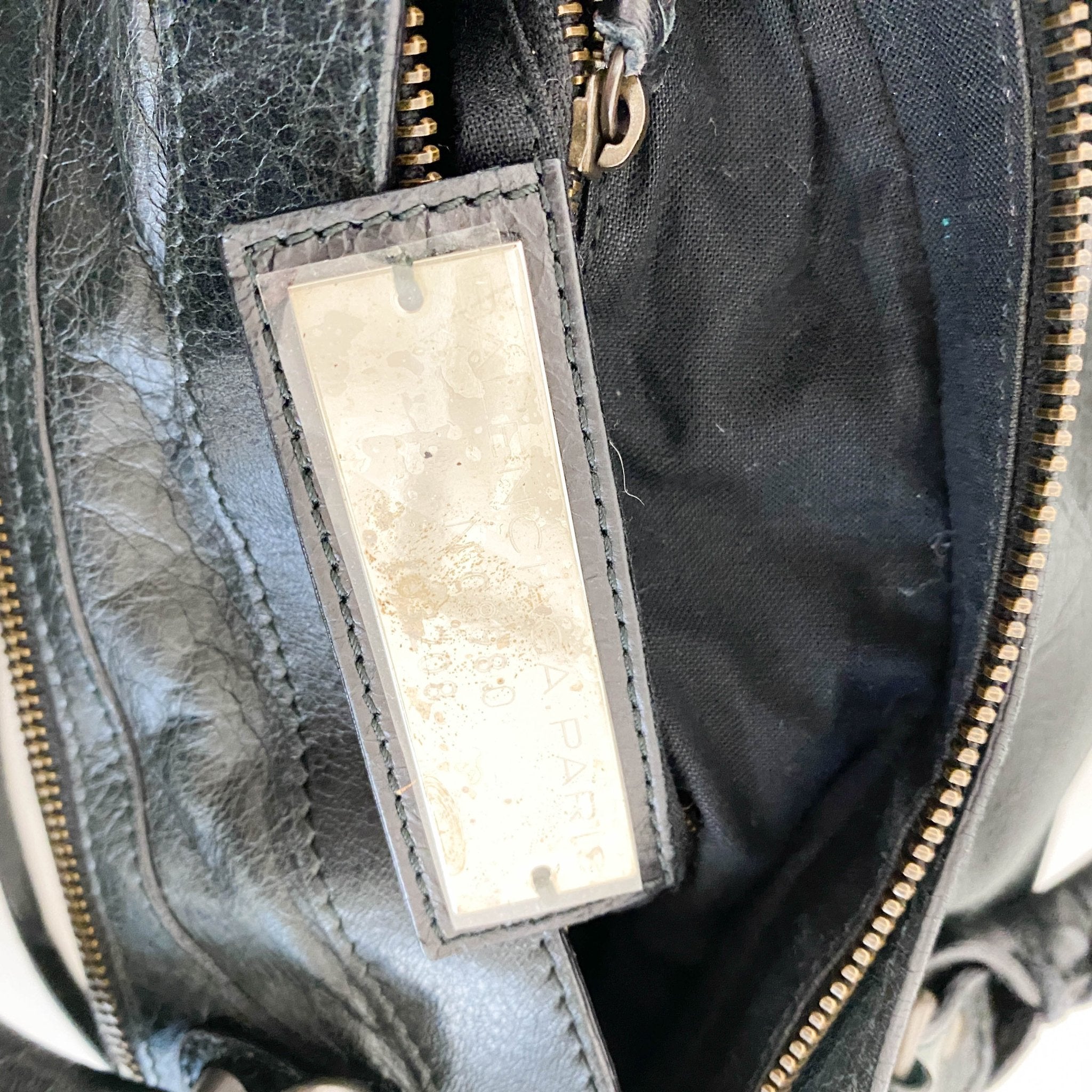 BALENCIAGA First Handbag Black Handbag, in , Sold by HIVE PRELOVED - Handle Bags, Shoulder Bags,