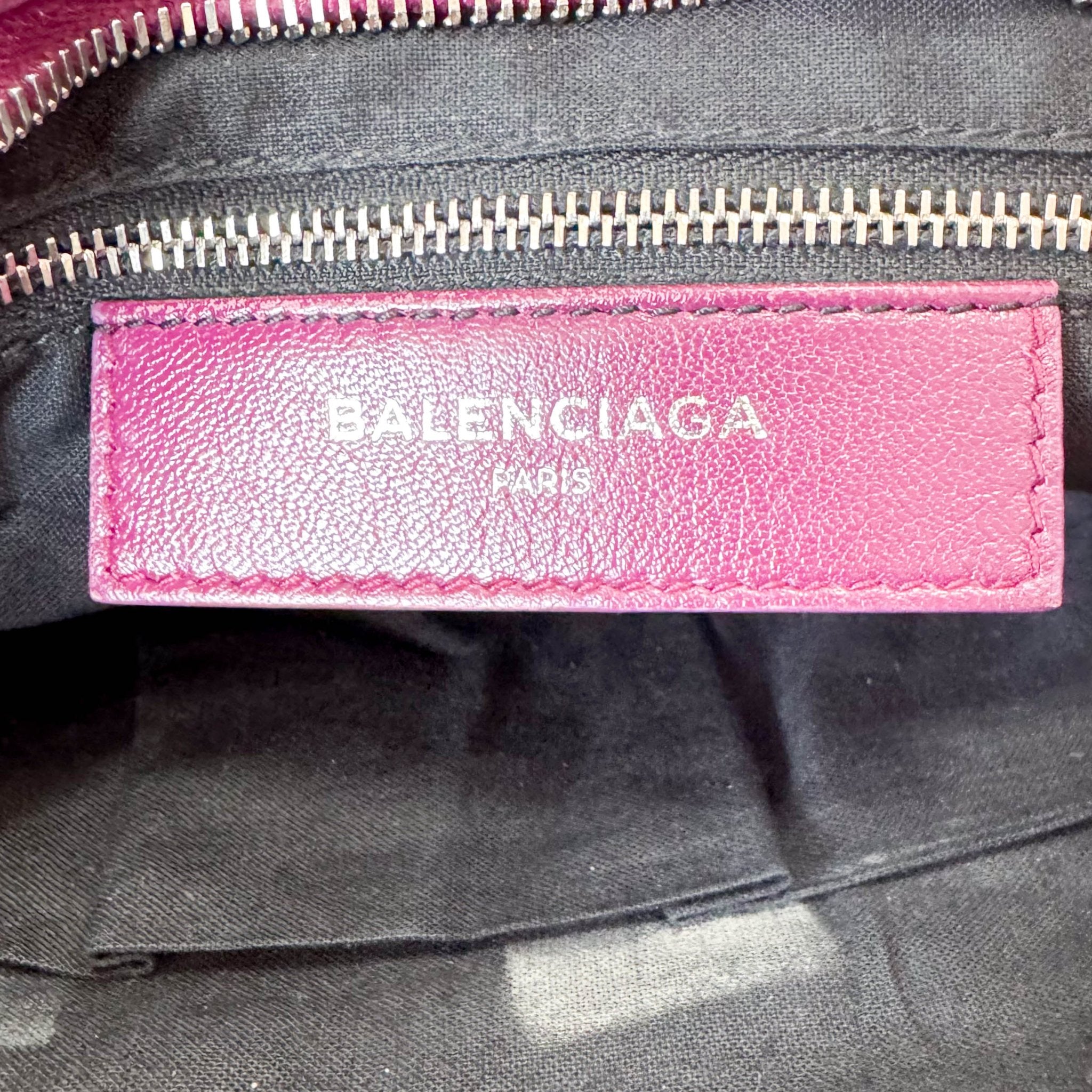 BALENCIAGA Le City Medium Metallic Purple Handbag, in , Sold by HIVE PRELOVED - Handle Bags, ,