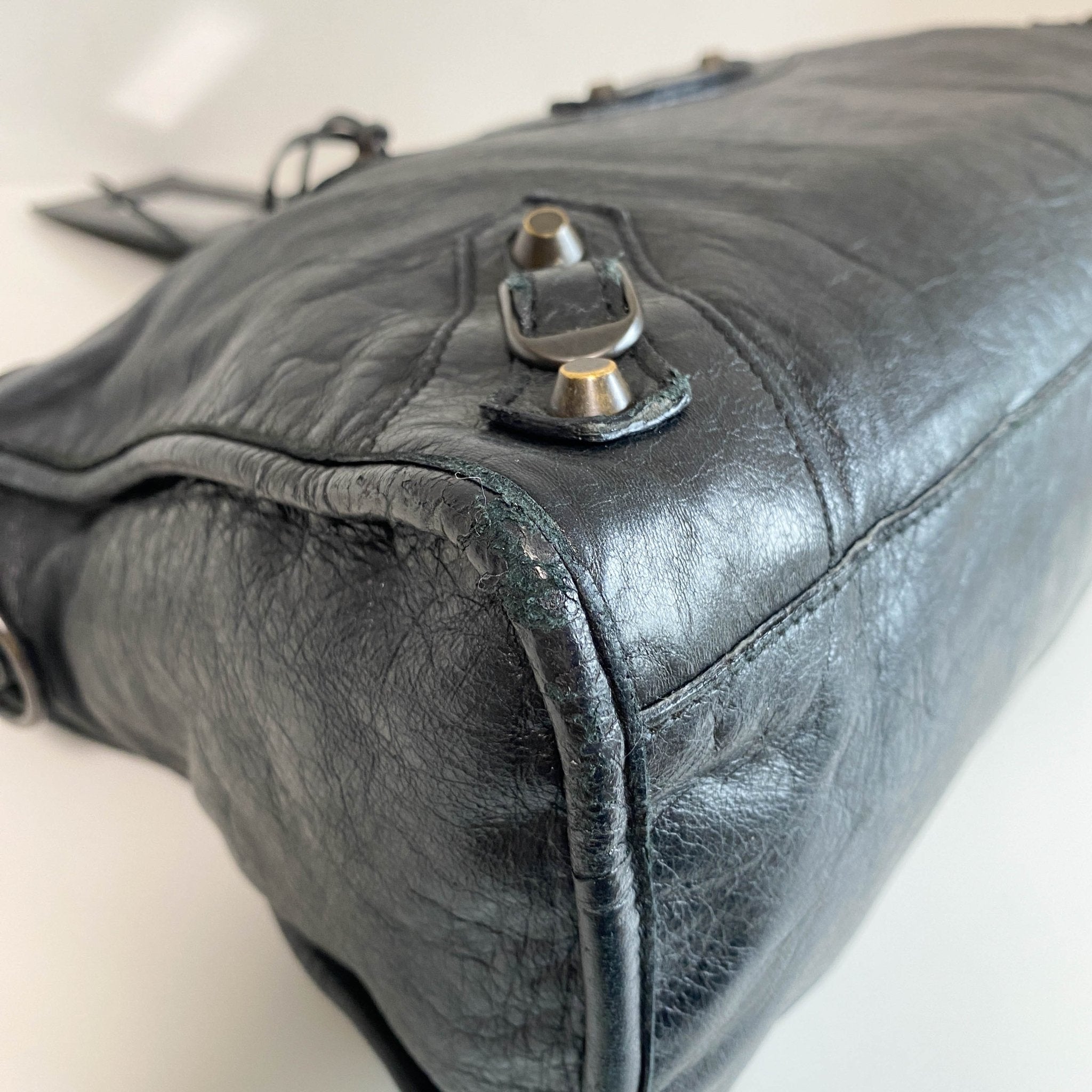 BALENCIAGA Le City Midium Top Handle Bag, in , Sold by HIVE PRELOVED - Handle Bags, Shoulder Bags,