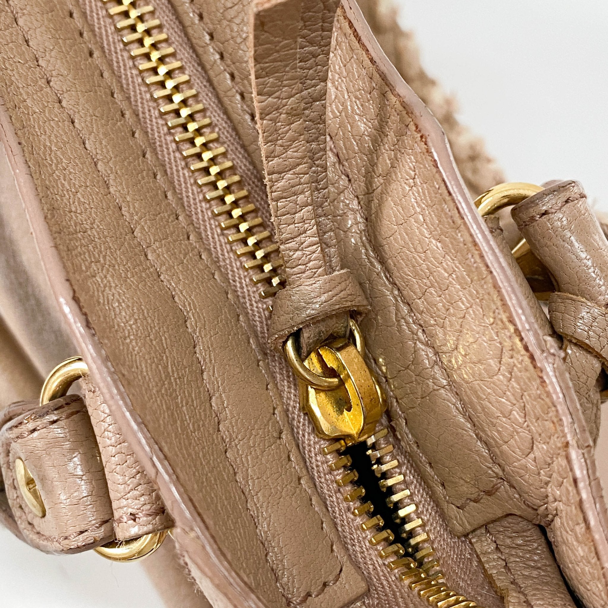 BALENCIAGA Mini City Beige Leather Top Handle Bag, in , Sold by HIVE PRELOVED - Handle Bags, ,