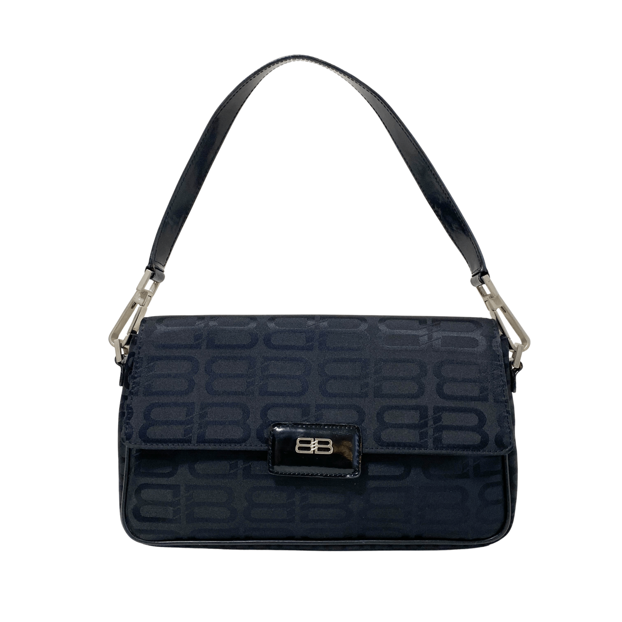 BALENCIAGA Old Balenciaga Black Nylon Shoulder Bag, in , Sold by HIVE PRELOVED - Shoulder Bags, ,