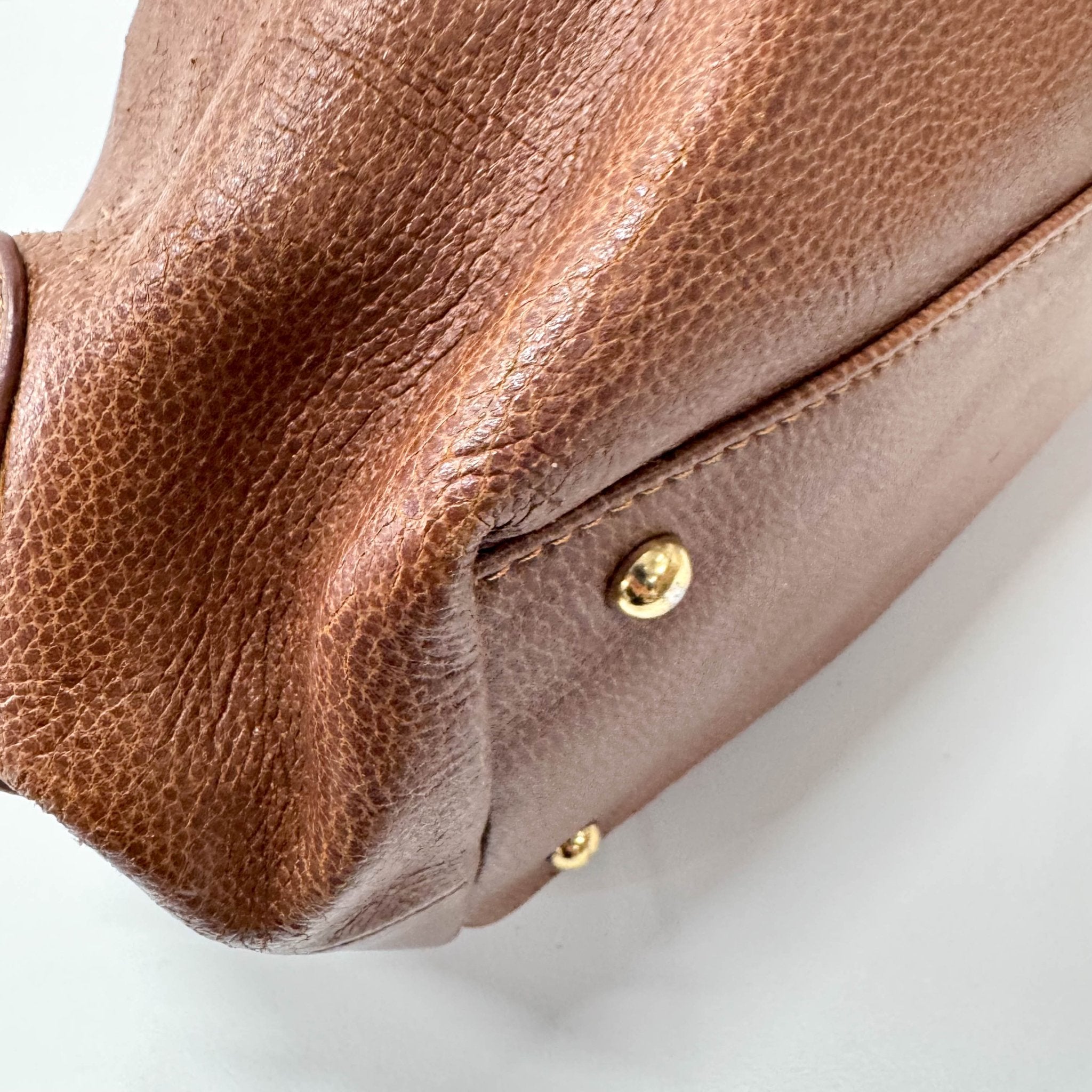 BALENCIAGA Old Balenciaga Brown Leather Shoulder Bag, in , Sold by HIVE PRELOVED - Shoulder Bags, ,