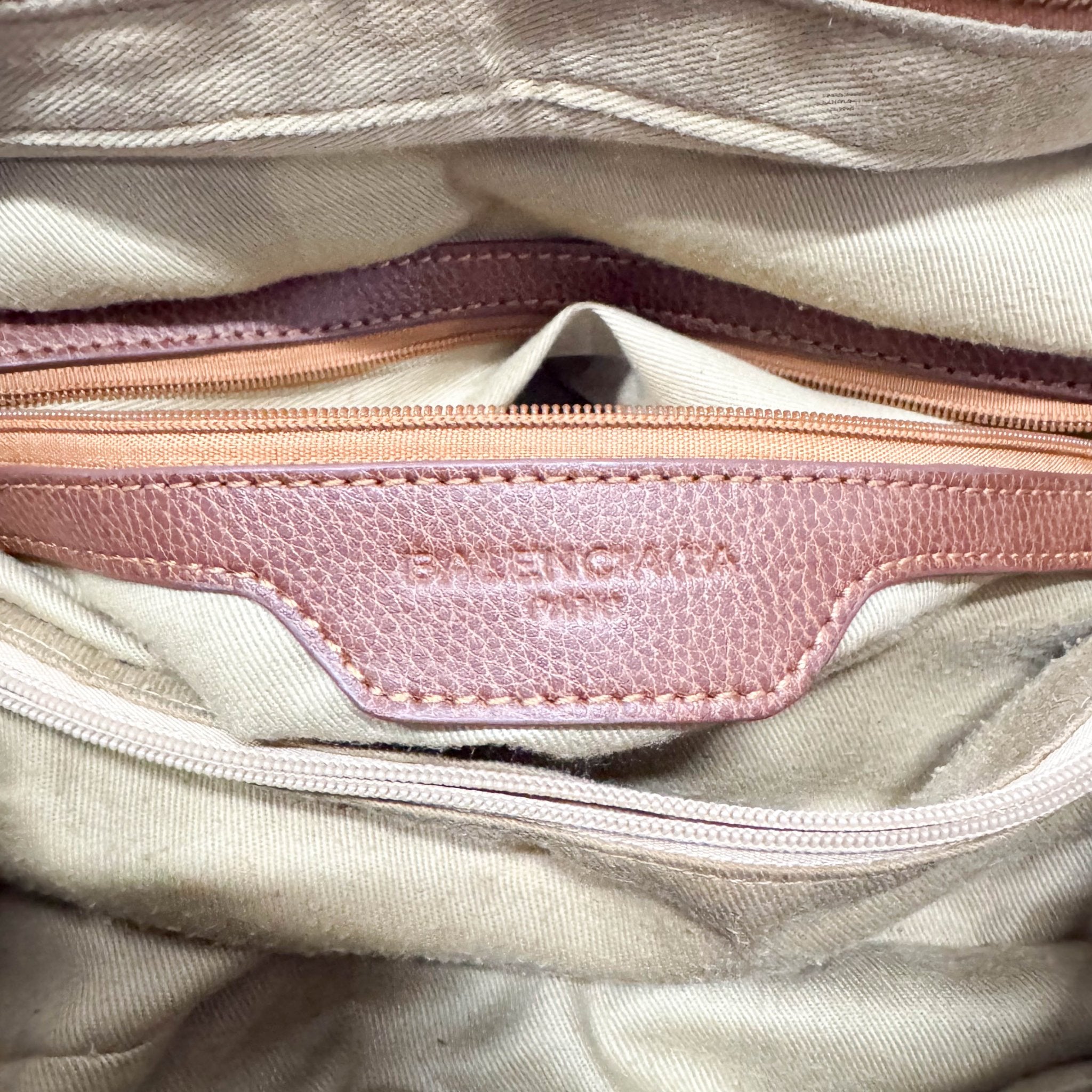 BALENCIAGA Old Balenciaga Brown Leather Shoulder Bag, in , Sold by HIVE PRELOVED - Shoulder Bags, ,