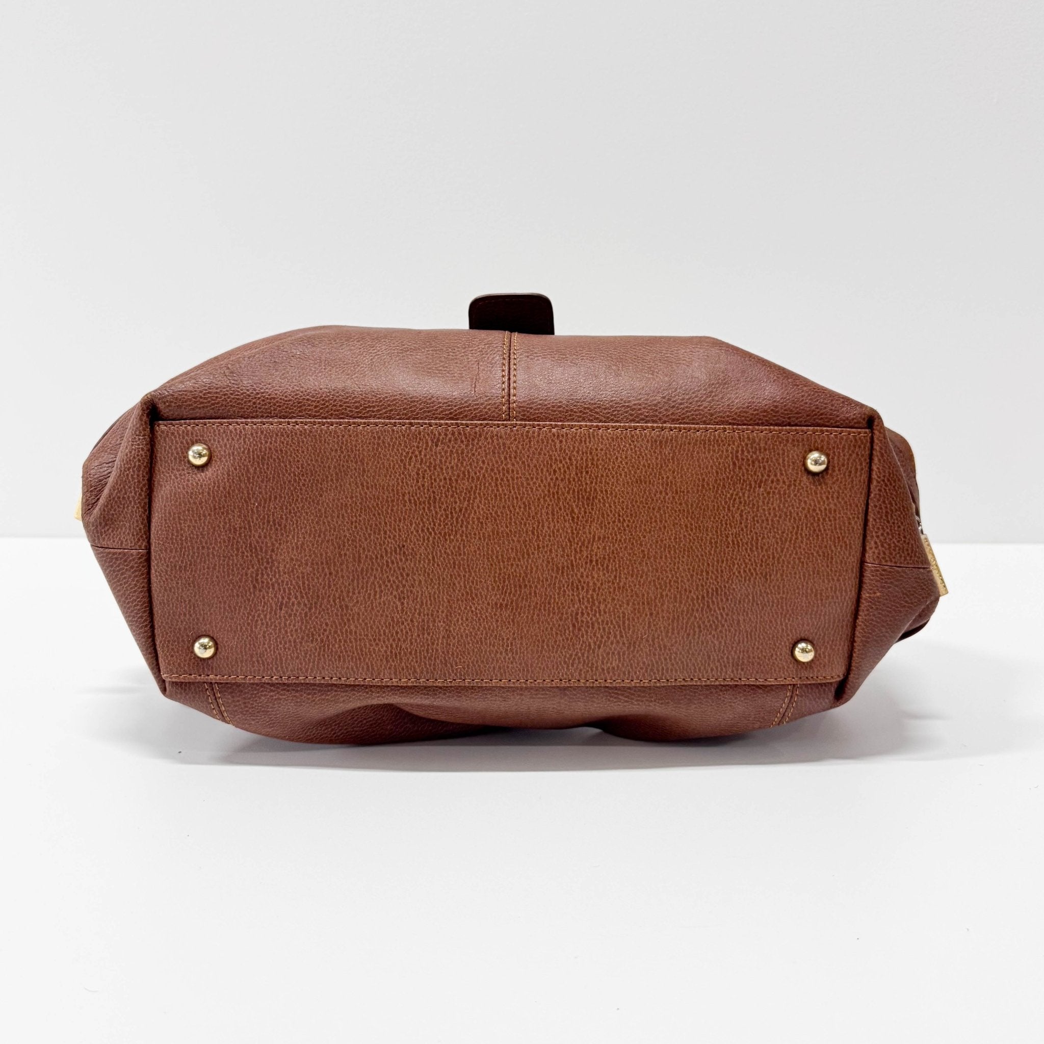 BALENCIAGA Old Balenciaga Brown Leather Shoulder Bag, in , Sold by HIVE PRELOVED - Shoulder Bags, ,