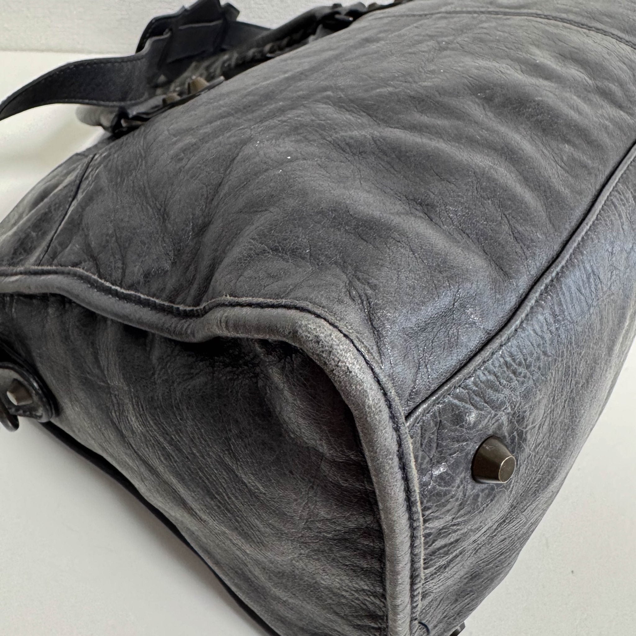 BALENCIAGA Parttime Leather Handle Shoulder Bag, in , Sold by HIVE PRELOVED - Handle Bags, Shoulder Bags,