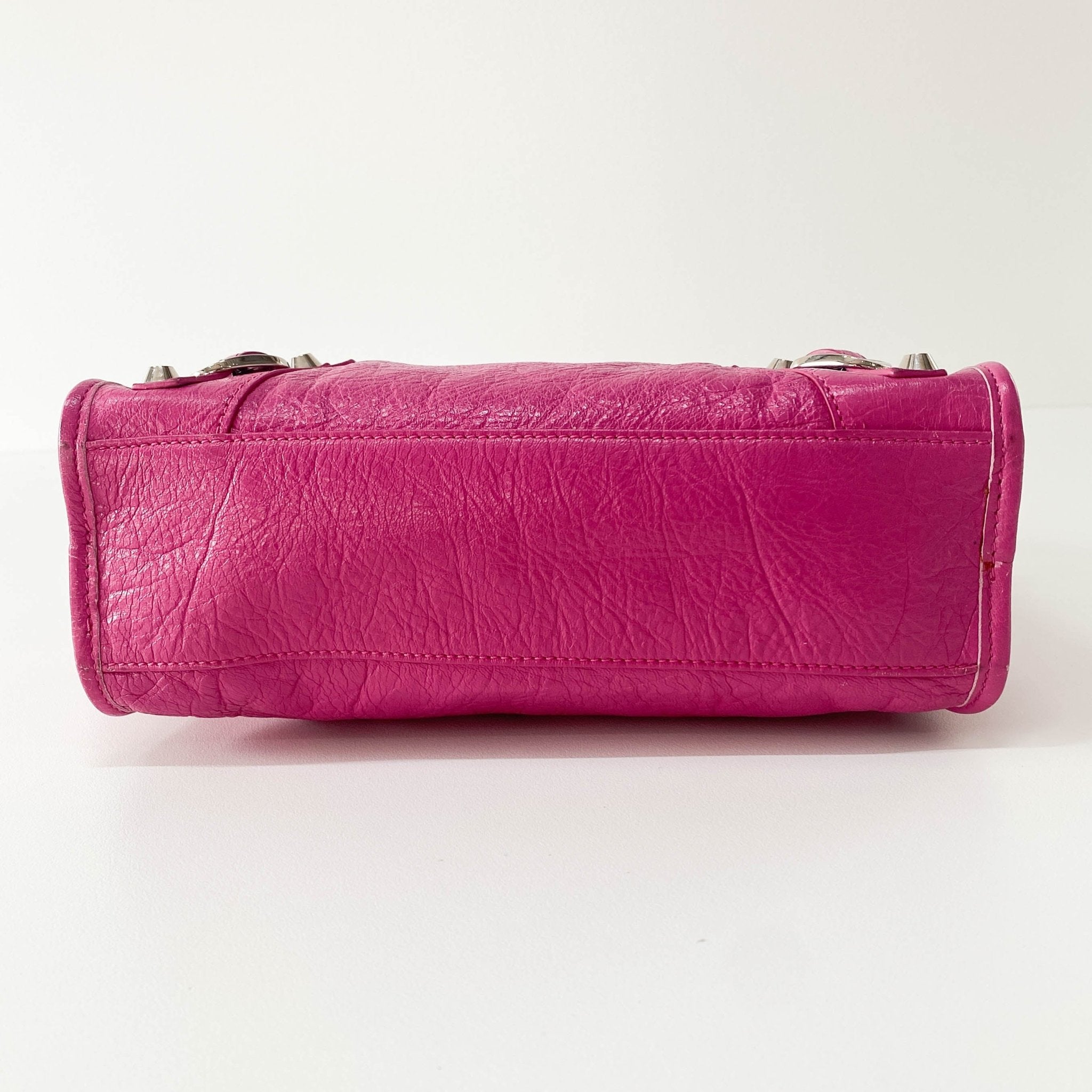 BALENCIAGA The City Mini Pink Leather Hand Bag, in , Sold by HIVE PRELOVED - Handle Bags, Mini bags, Shoulder Bags