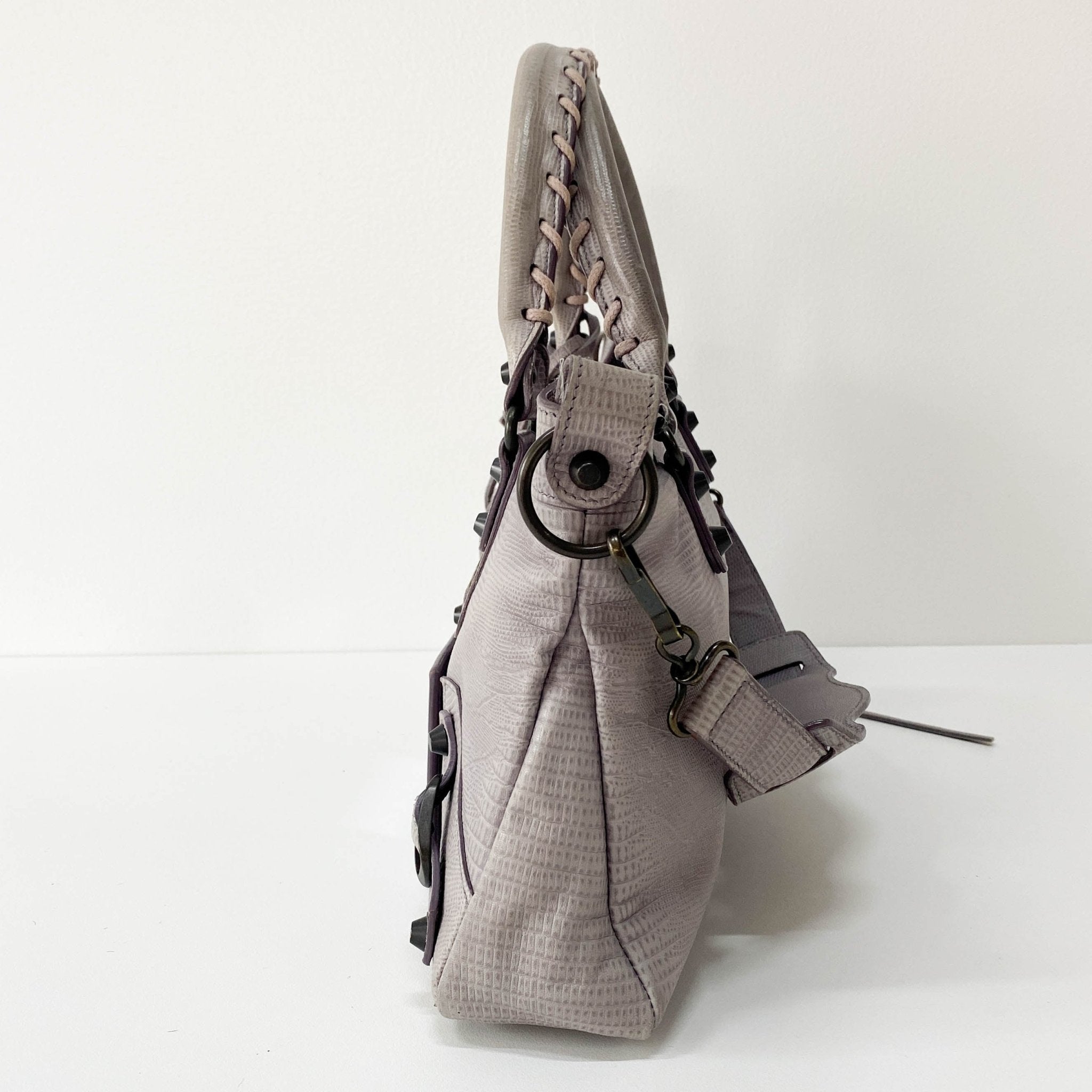 BALENCIAGA The First Black Leather Shoulder Bag, in , Sold by HIVE PRELOVED - Handle Bags, ,