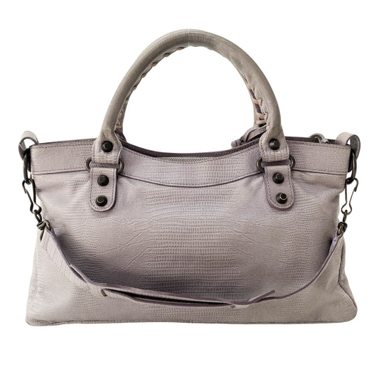 BALENCIAGA The First Black Leather Shoulder Bag, in , Sold by HIVE PRELOVED - Handle Bags, ,