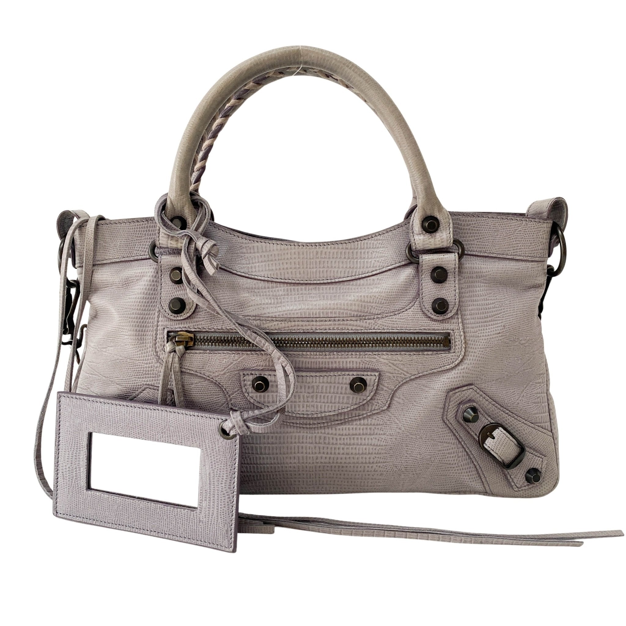 BALENCIAGA The First Black Leather Shoulder Bag, in , Sold by HIVE PRELOVED - Handle Bags, ,