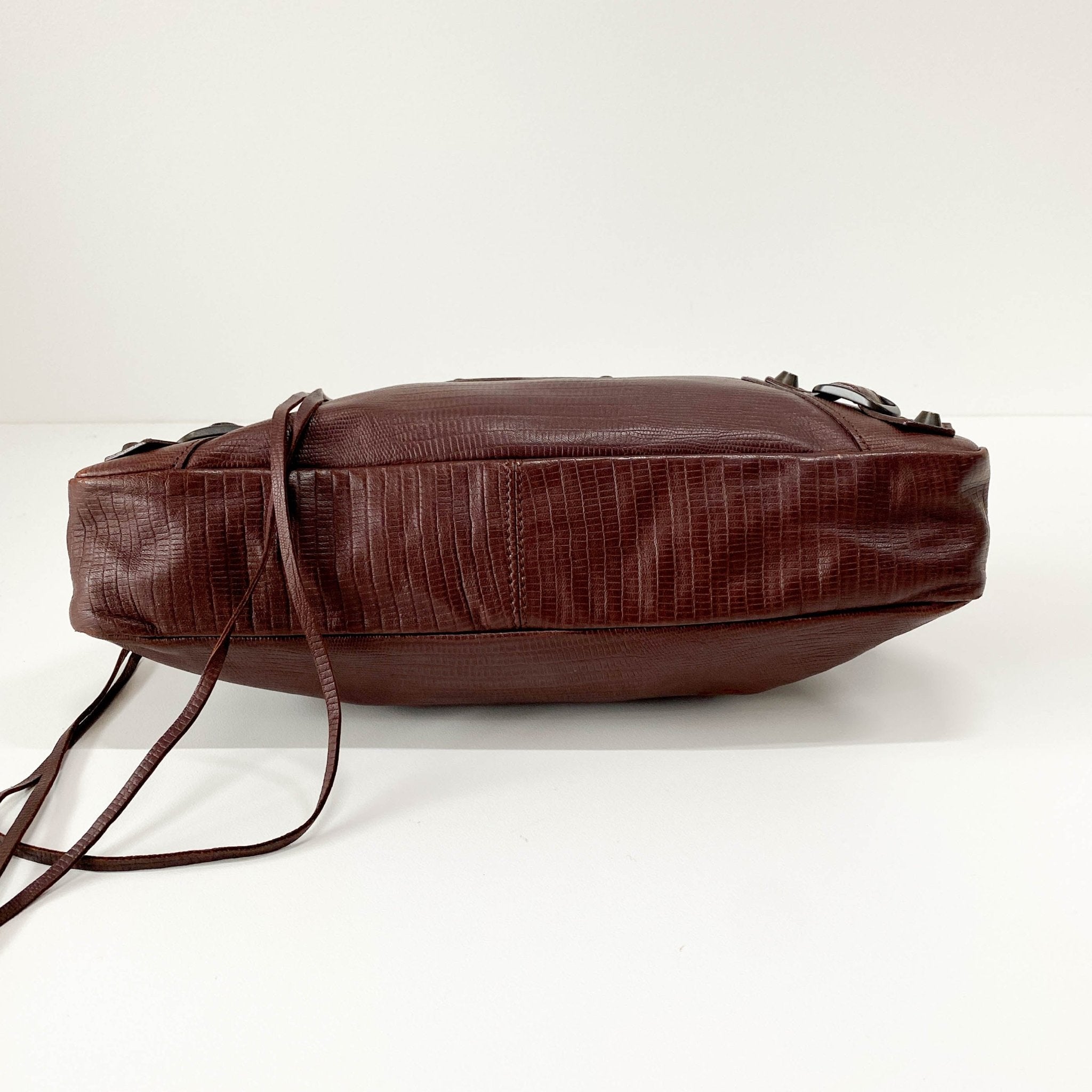 BALENCIAGA The First Brown Leather Shoulder Bag, in , Sold by HIVE PRELOVED - Shoulder Bags, ,