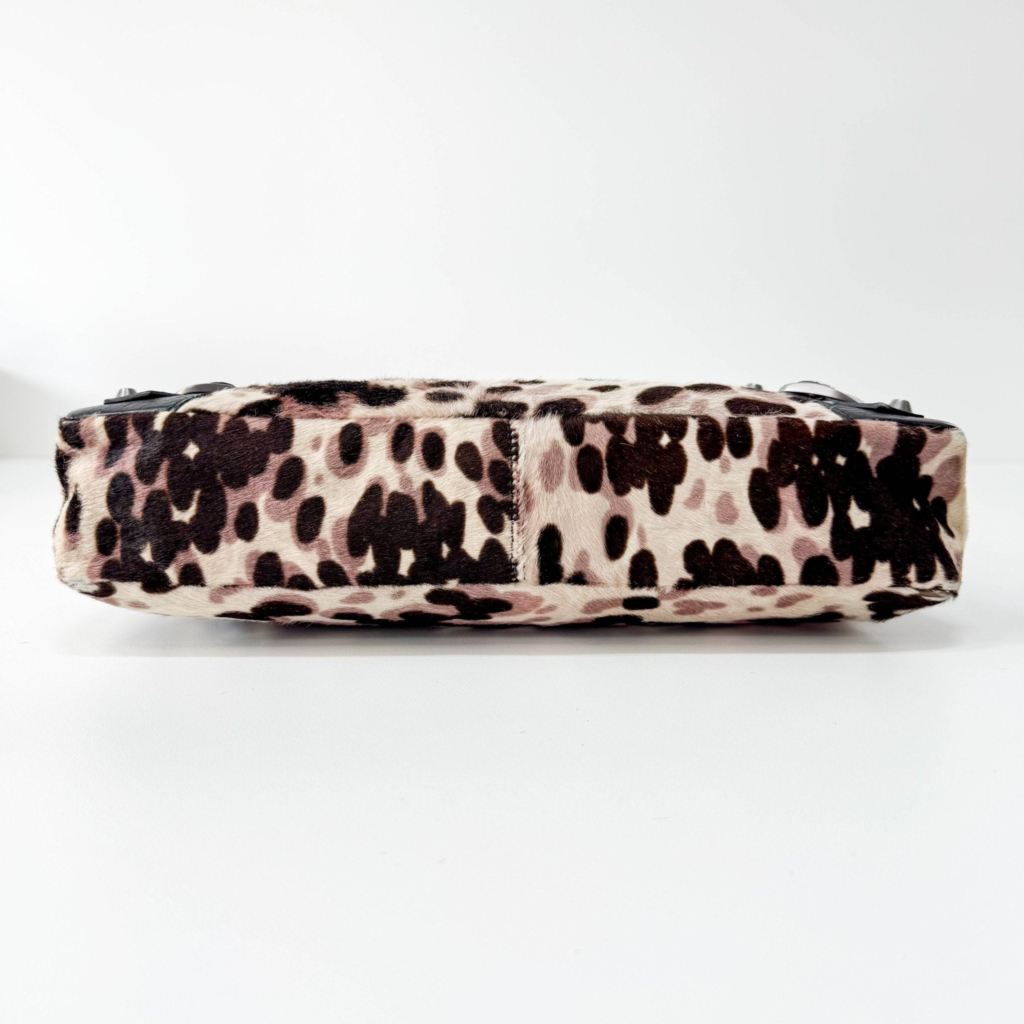 BALENCIAGA The First Leopard Print Pony Hair & Leather Handle Bag, in , Sold by HIVE PRELOVED - Handle Bags, Shoulder Bags,