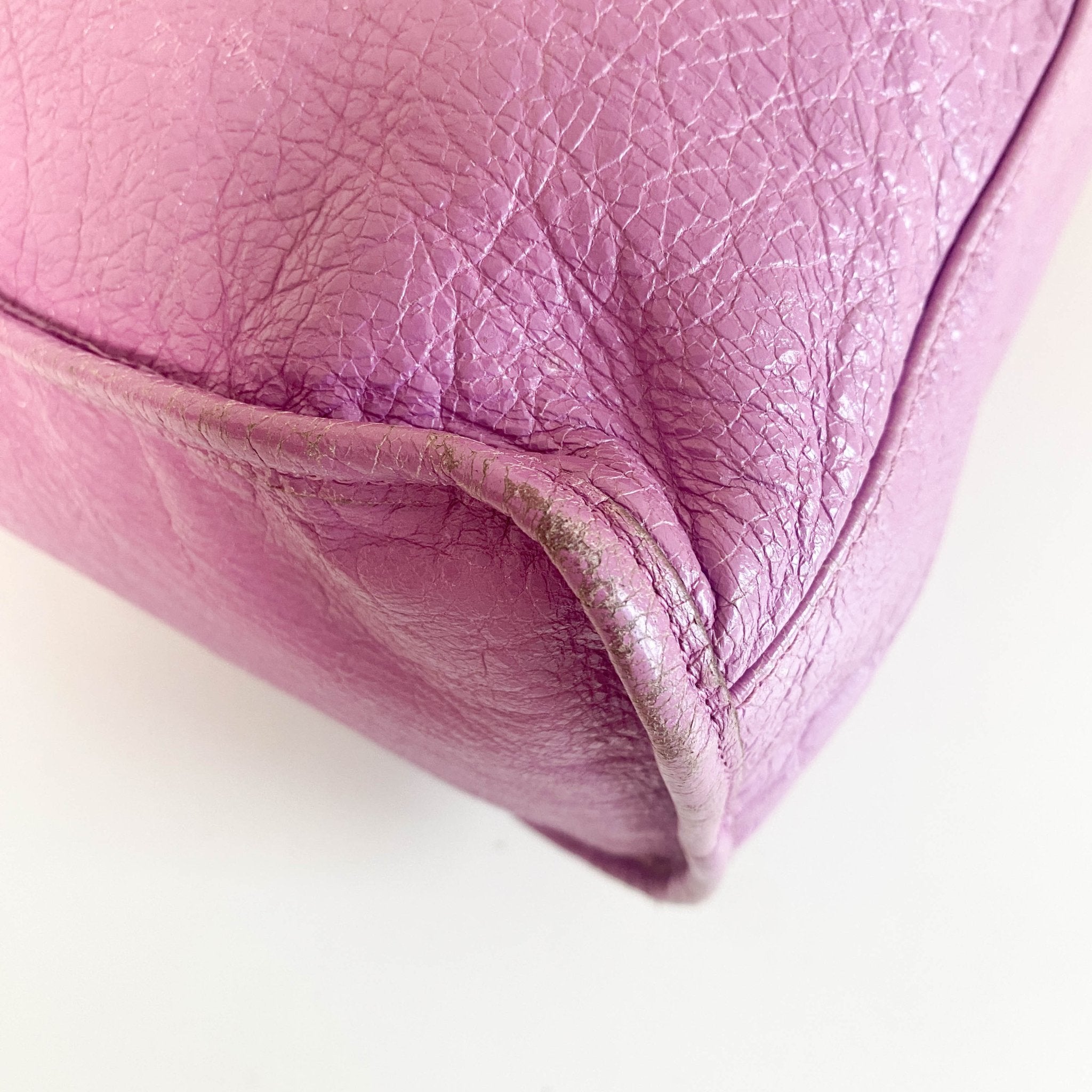 BALENCIAGA Vintage City Purple Leather Hand Bag, in , Sold by HIVE PRELOVED - Handle Bags, Shoulder Bags,