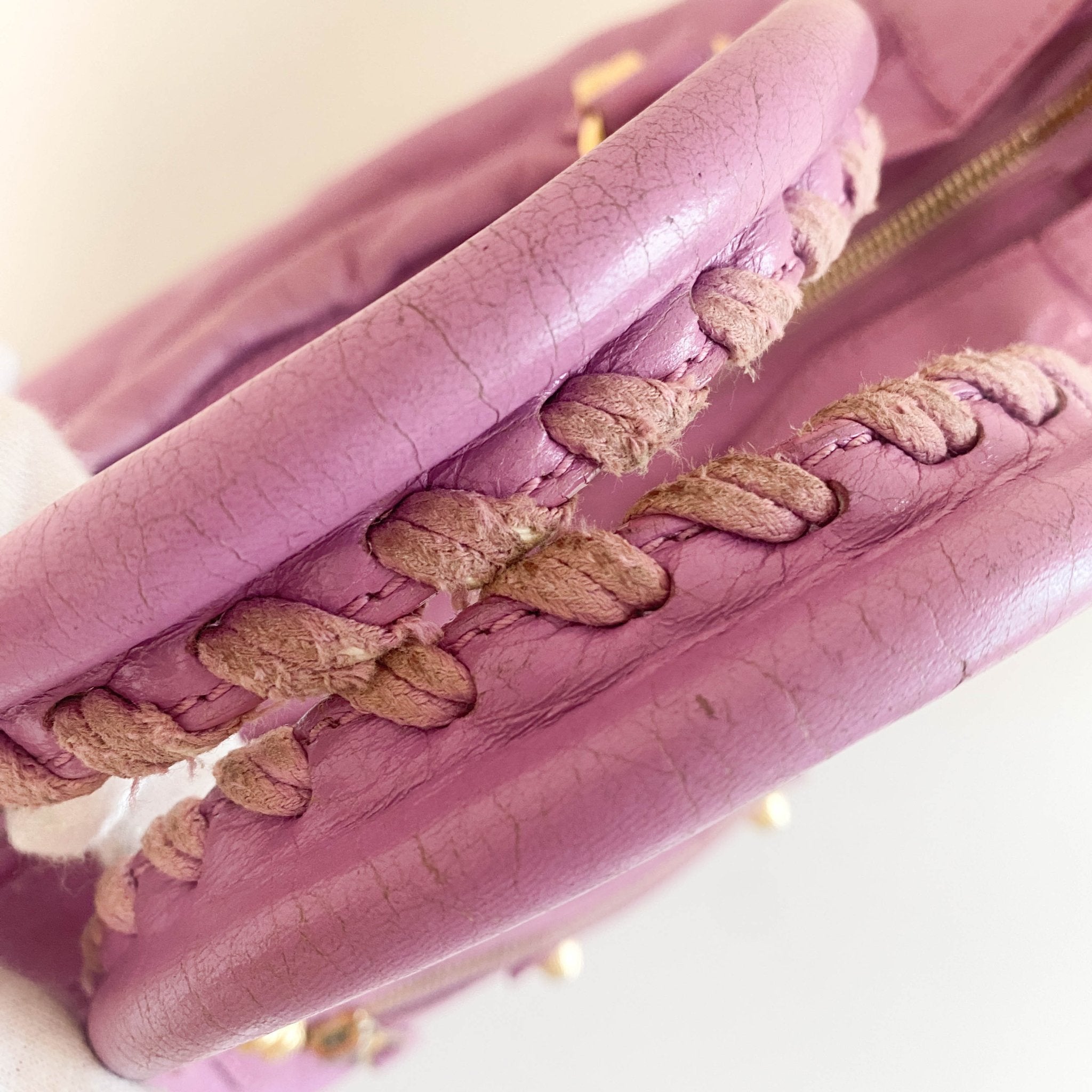 BALENCIAGA Vintage City Purple Leather Hand Bag, in , Sold by HIVE PRELOVED - Handle Bags, Shoulder Bags,