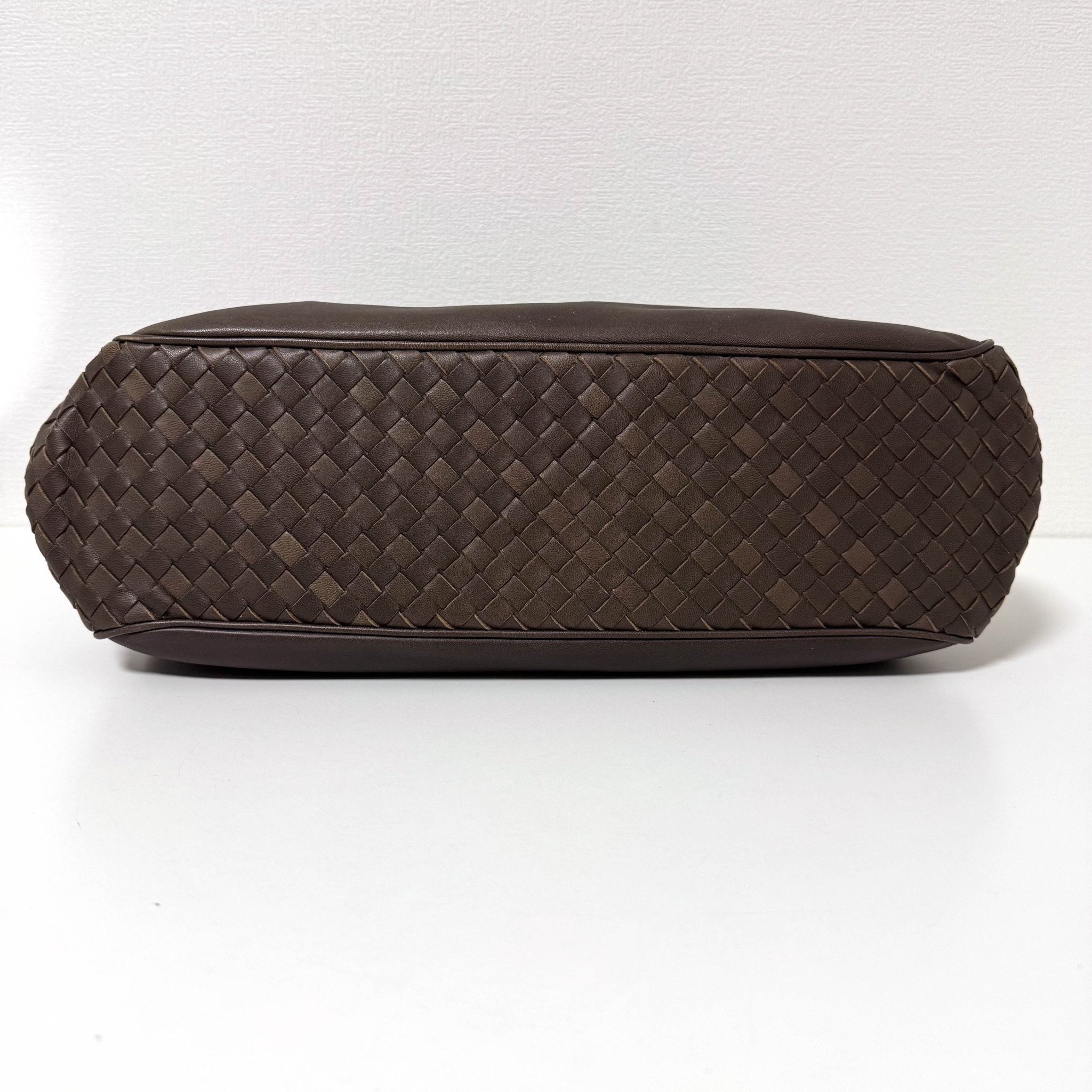 BOTTEGA VENETA Archive Brown Leather Intrecciato Shoulder Bag, in , Sold by HIVE PRELOVED - Shoulder Bags, ,