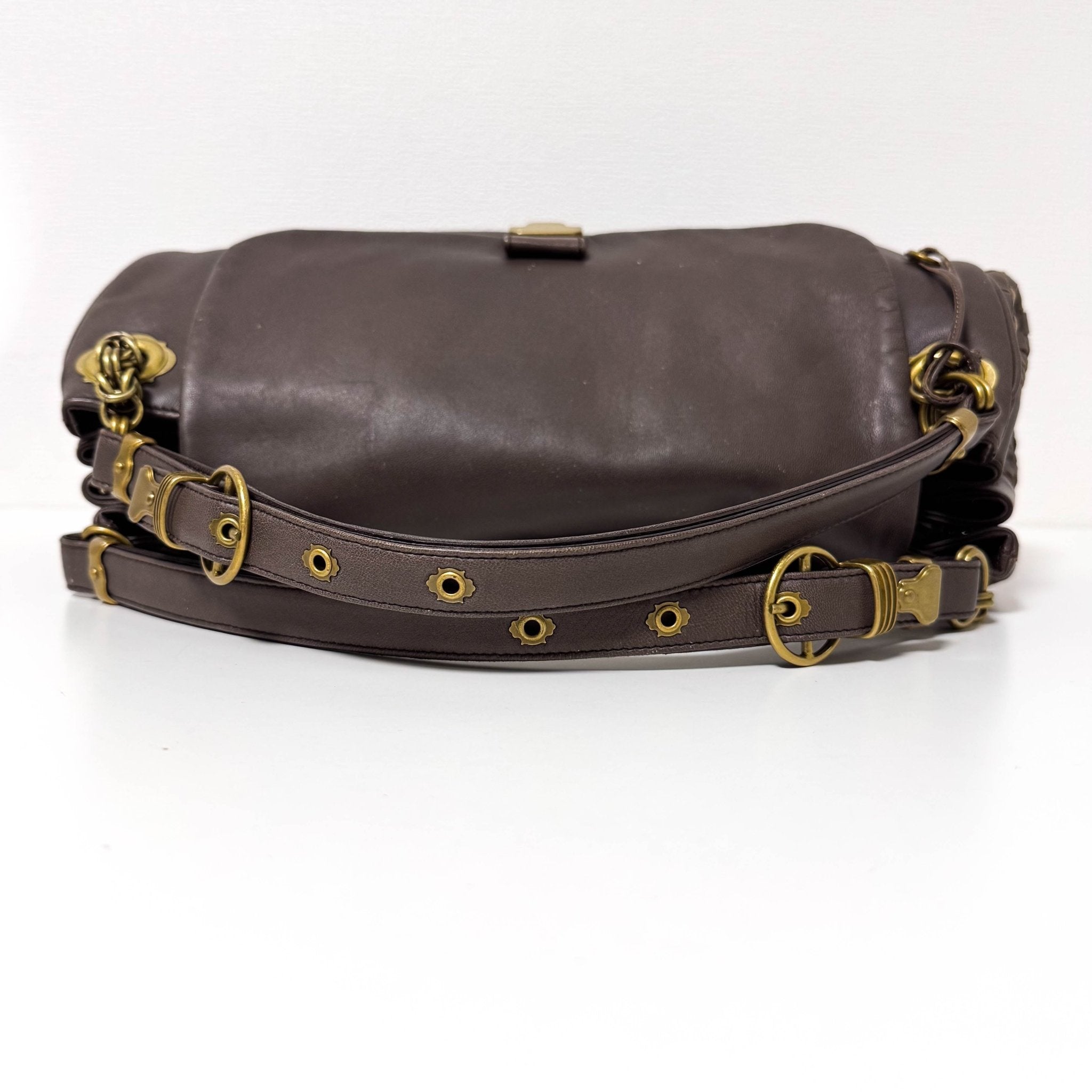 BOTTEGA VENETA Archive Brown Leather Intrecciato Shoulder Bag, in , Sold by HIVE PRELOVED - Shoulder Bags, ,