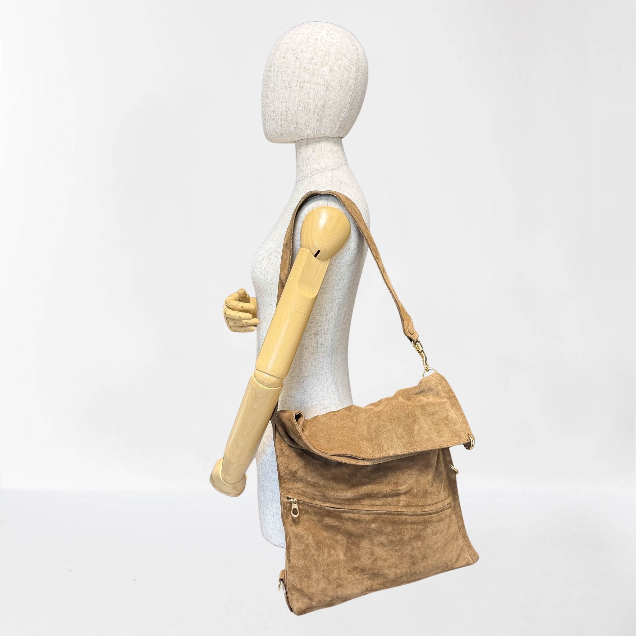 BOTTEGA VENETA Archive Brown Suede Shoulder Bag, in , Sold by HIVE PRELOVED - Shoulder Bags, ,