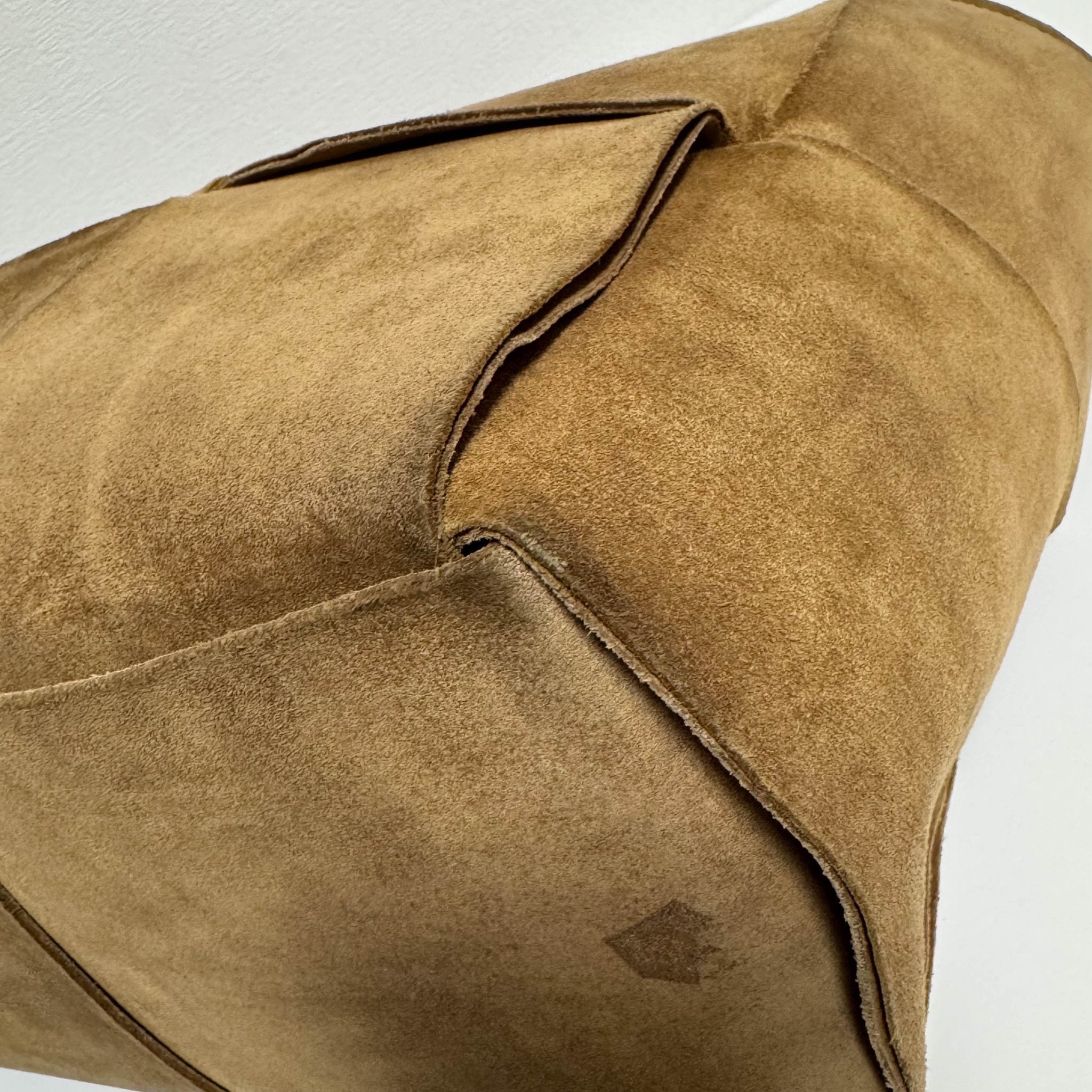 BOTTEGA VENETA Arco Tote Brown Suede Leather / Fur Handbag, in , Sold by HIVE PRELOVED - Handle Bags, ,