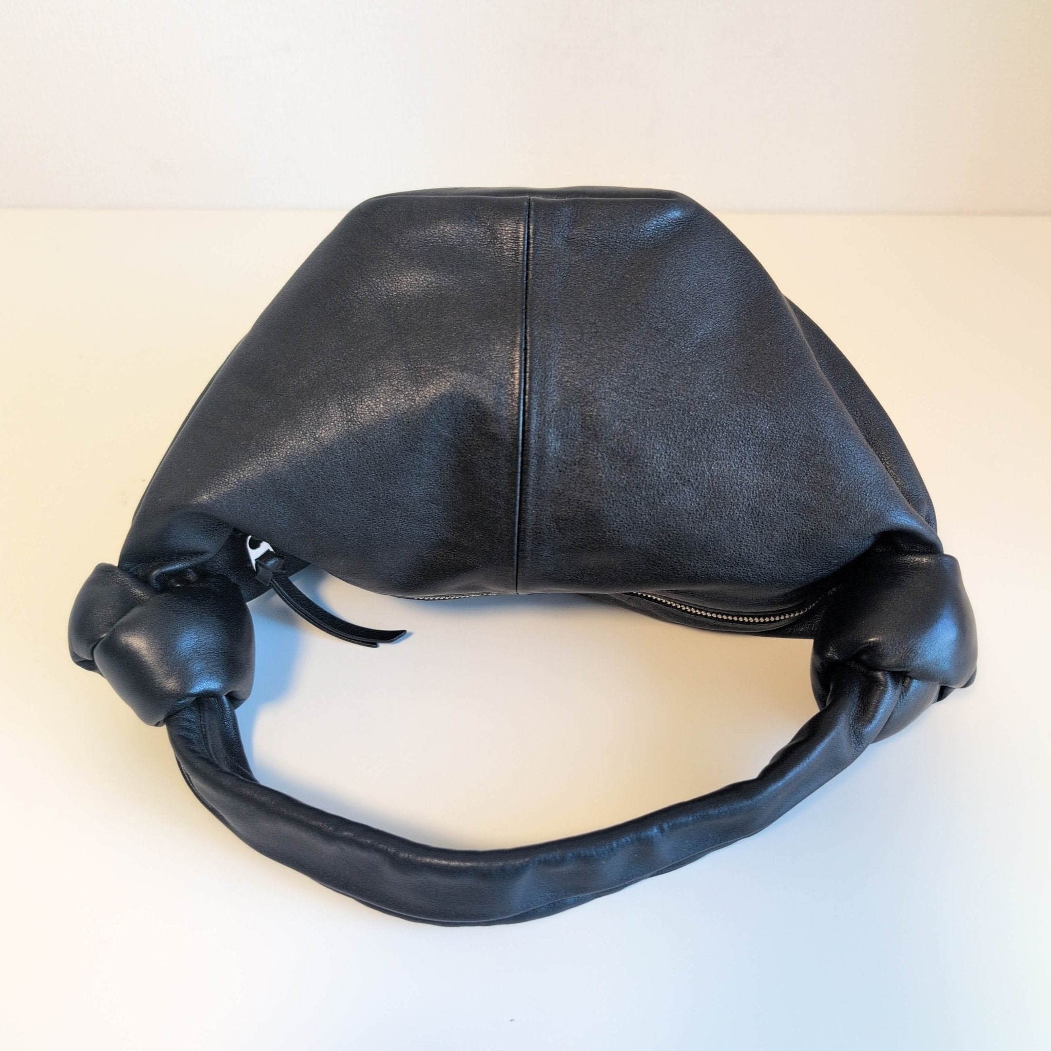BOTTEGA VENETA Black Mini Leather Double Knot Handbag, in , Sold by HIVE PRELOVED - Mini bags, ,