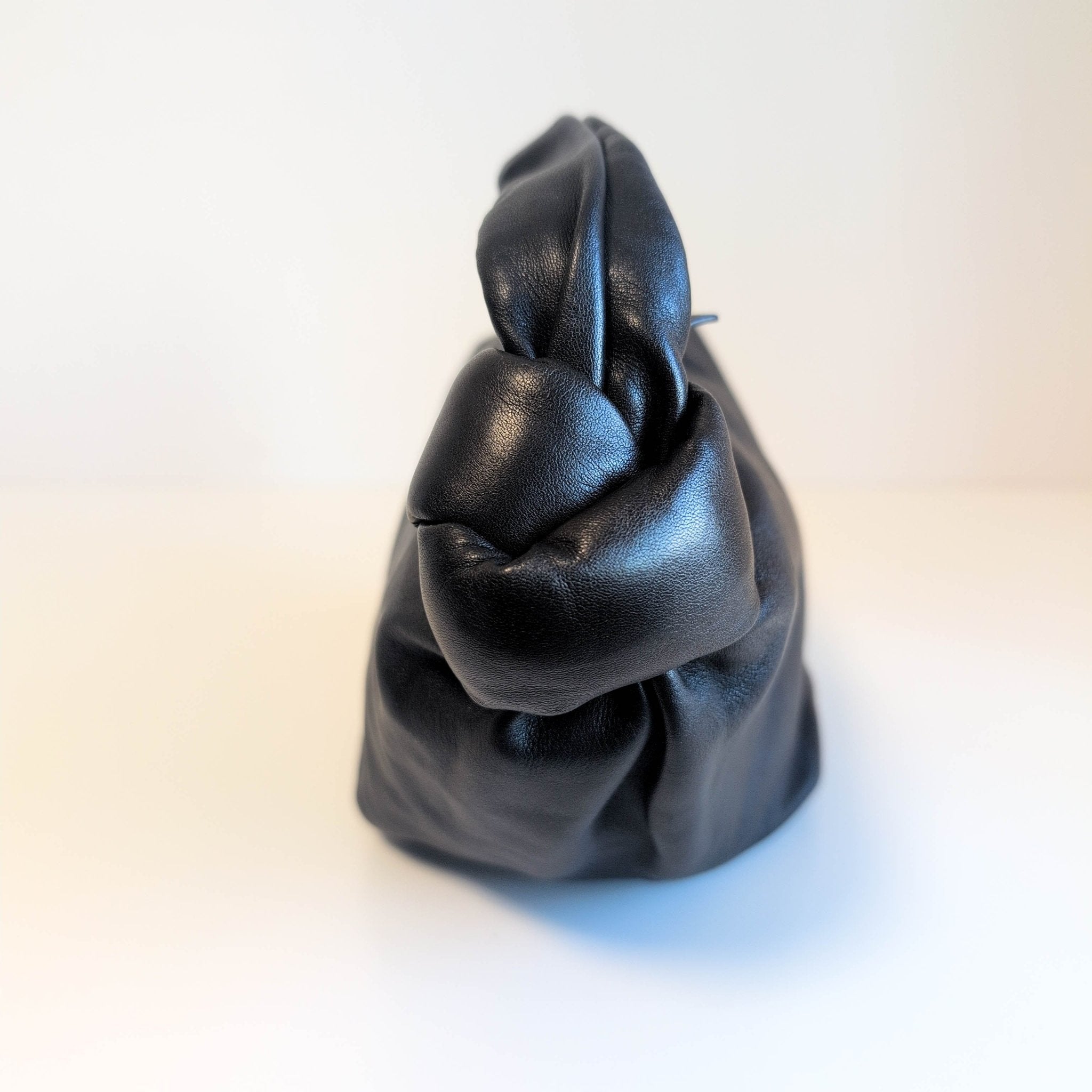 BOTTEGA VENETA Black Mini Leather Double Knot Handbag, in , Sold by HIVE PRELOVED - Mini bags, ,