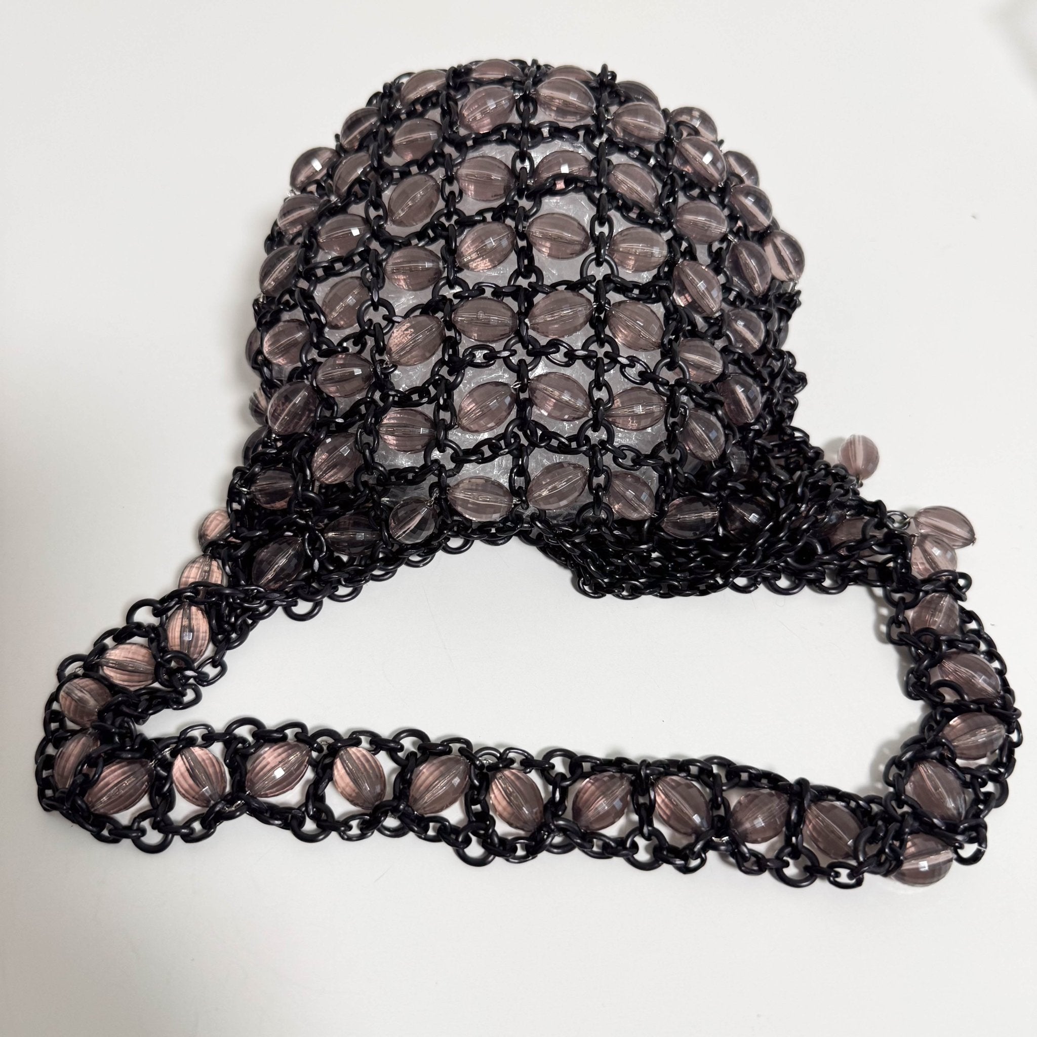 BOTTEGA VENETA Bottega Veneta Black Beads & Chain Purse, in , Sold by HIVE PRELOVED - Purses / Wallets, ,