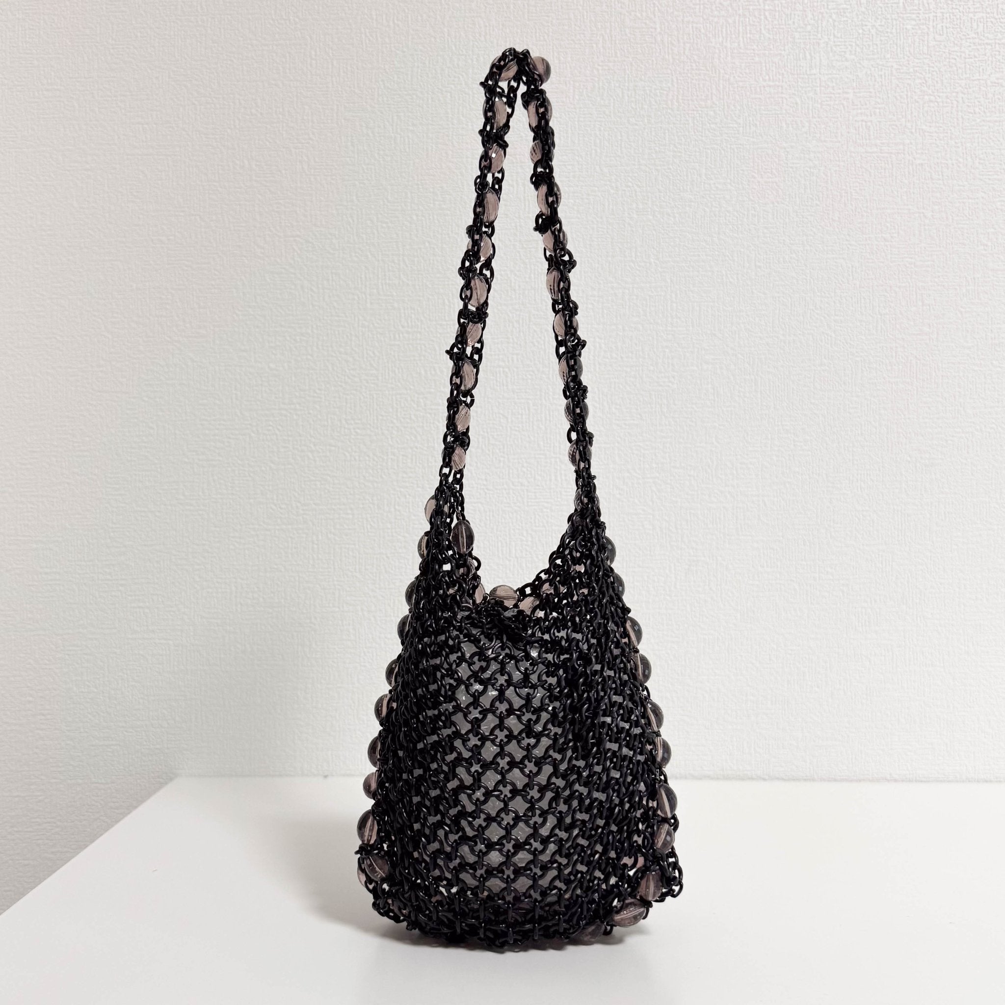 BOTTEGA VENETA Bottega Veneta Black Beads & Chain Purse, in , Sold by HIVE PRELOVED - Purses / Wallets, ,