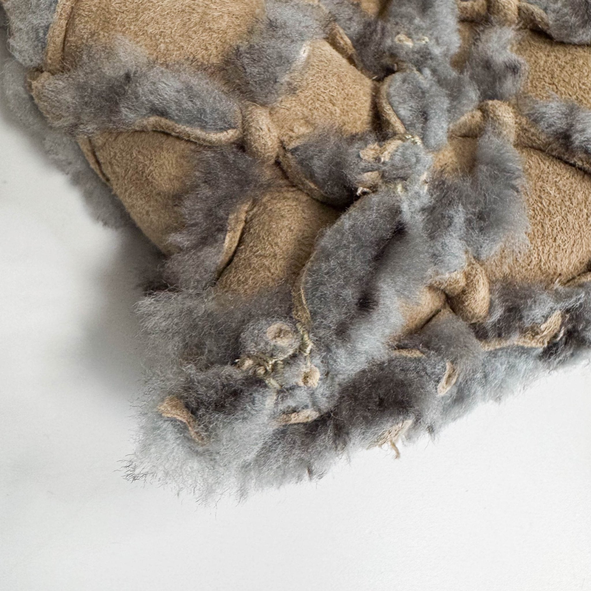 BOTTEGA VENETA Bottega Veneta Intrecciato Grey & Brown Suede Shoulder Bag, in , Sold by HIVE PRELOVED - Shoulder Bags, ,