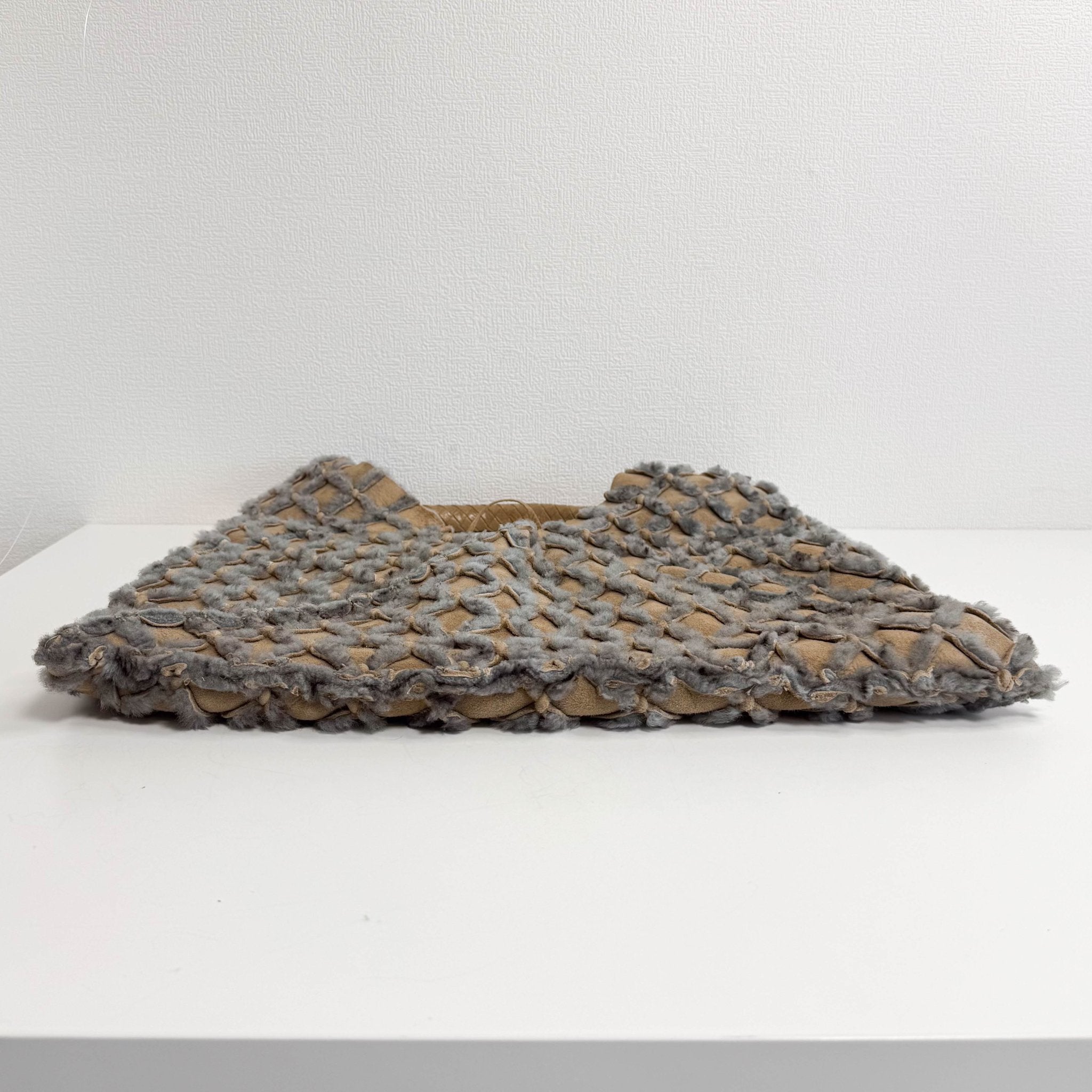 BOTTEGA VENETA Bottega Veneta Intrecciato Grey & Brown Suede Shoulder Bag, in , Sold by HIVE PRELOVED - Shoulder Bags, ,