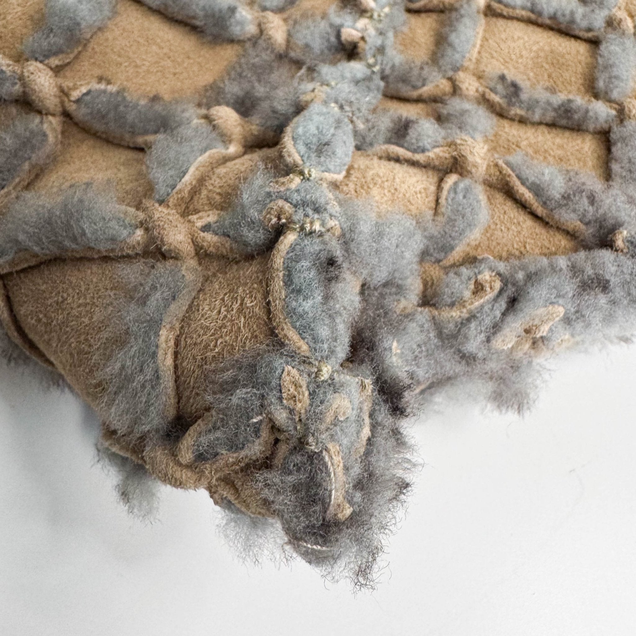 BOTTEGA VENETA Bottega Veneta Intrecciato Grey & Brown Suede Shoulder Bag, in , Sold by HIVE PRELOVED - Shoulder Bags, ,