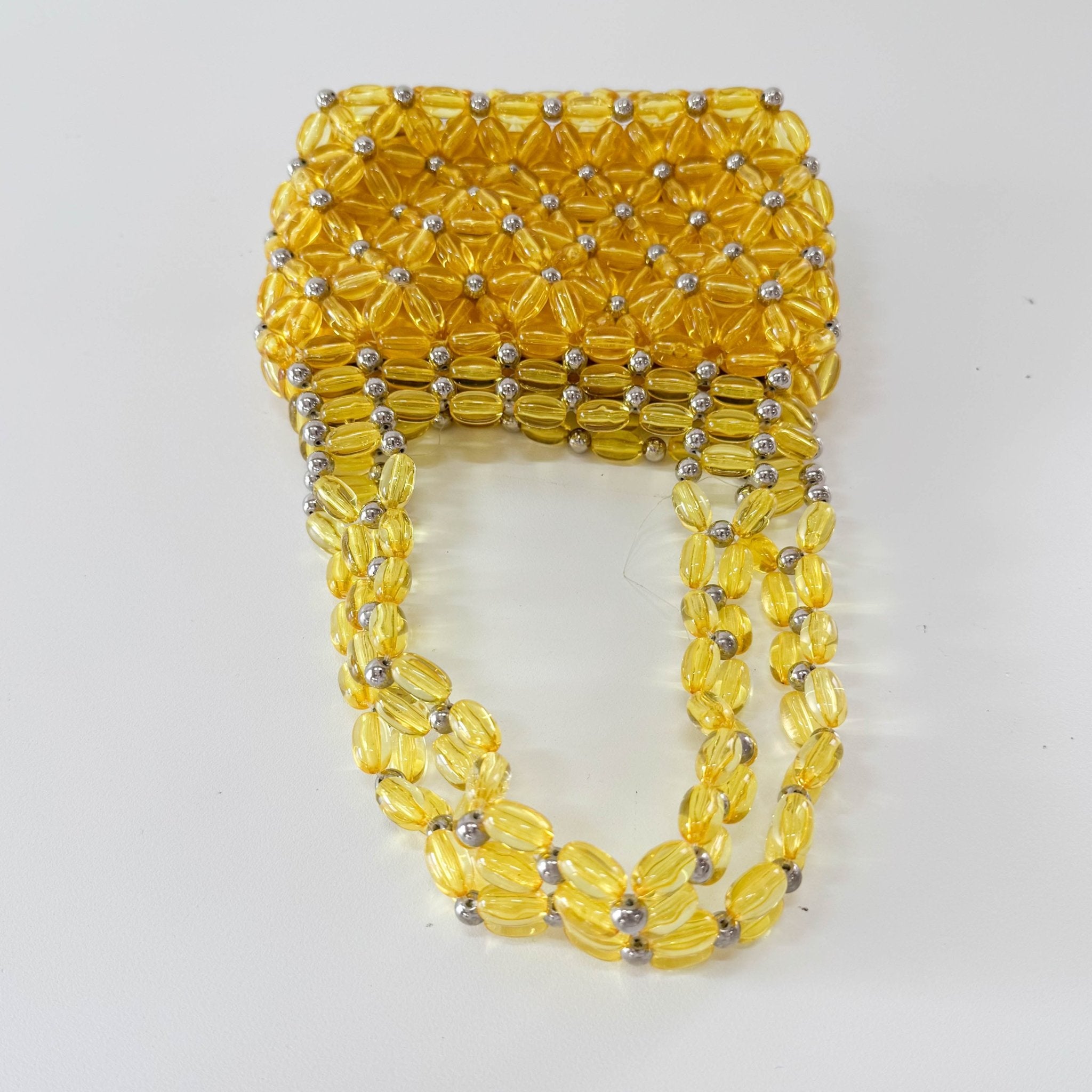 BOTTEGA VENETA Bottega Veneta Yellow Beads Mini Handbag, in , Sold by HIVE PRELOVED - Handle Bags, ,