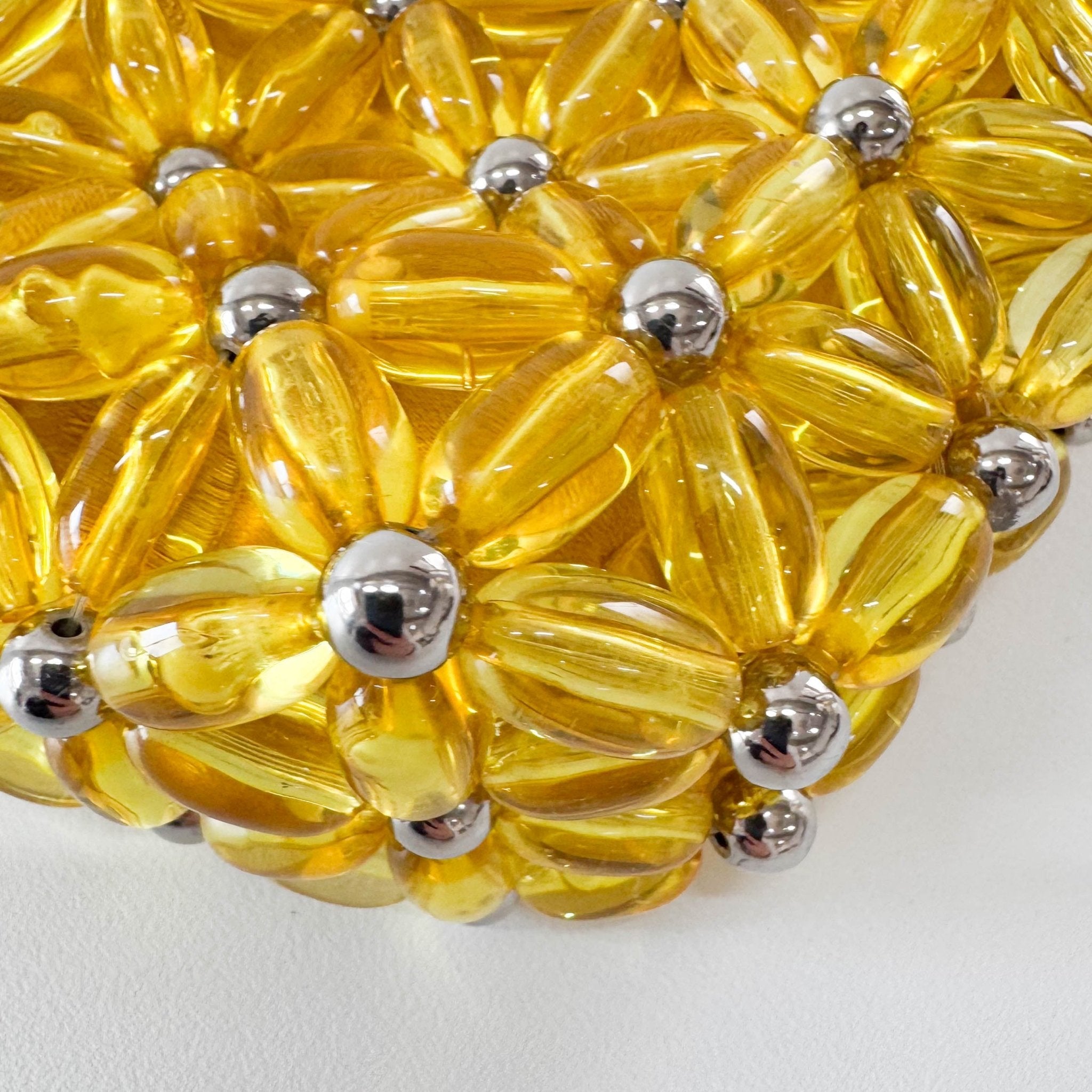 BOTTEGA VENETA Bottega Veneta Yellow Beads Mini Handbag, in , Sold by HIVE PRELOVED - Handle Bags, ,