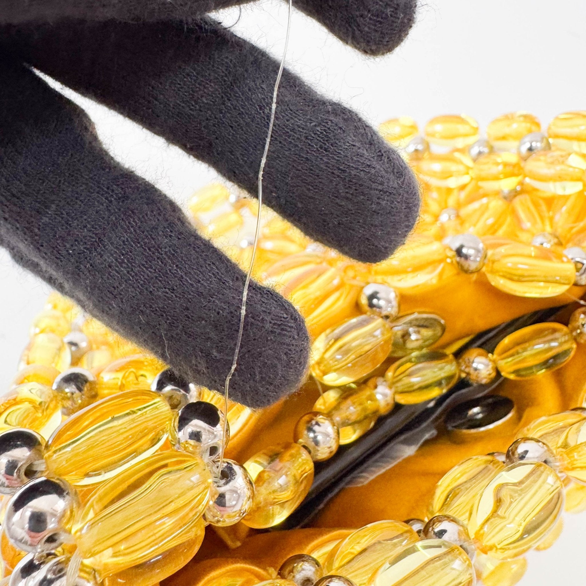 BOTTEGA VENETA Bottega Veneta Yellow Beads Mini Handbag, in , Sold by HIVE PRELOVED - Handle Bags, ,