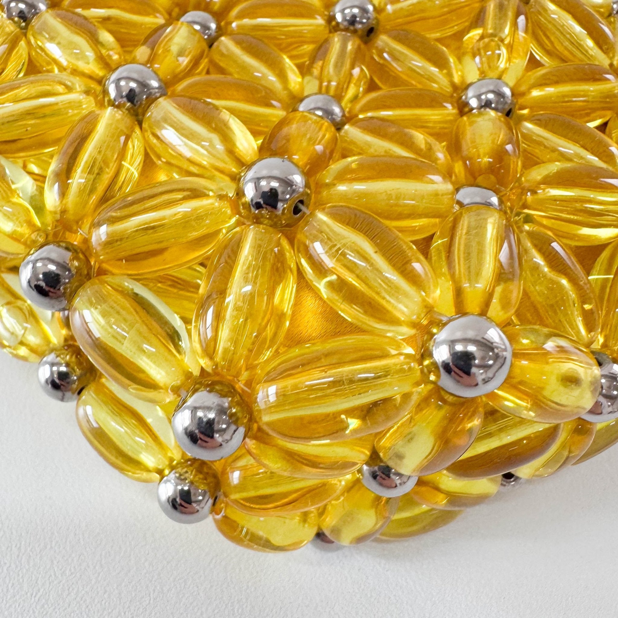 BOTTEGA VENETA Bottega Veneta Yellow Beads Mini Handbag, in , Sold by HIVE PRELOVED - Handle Bags, ,