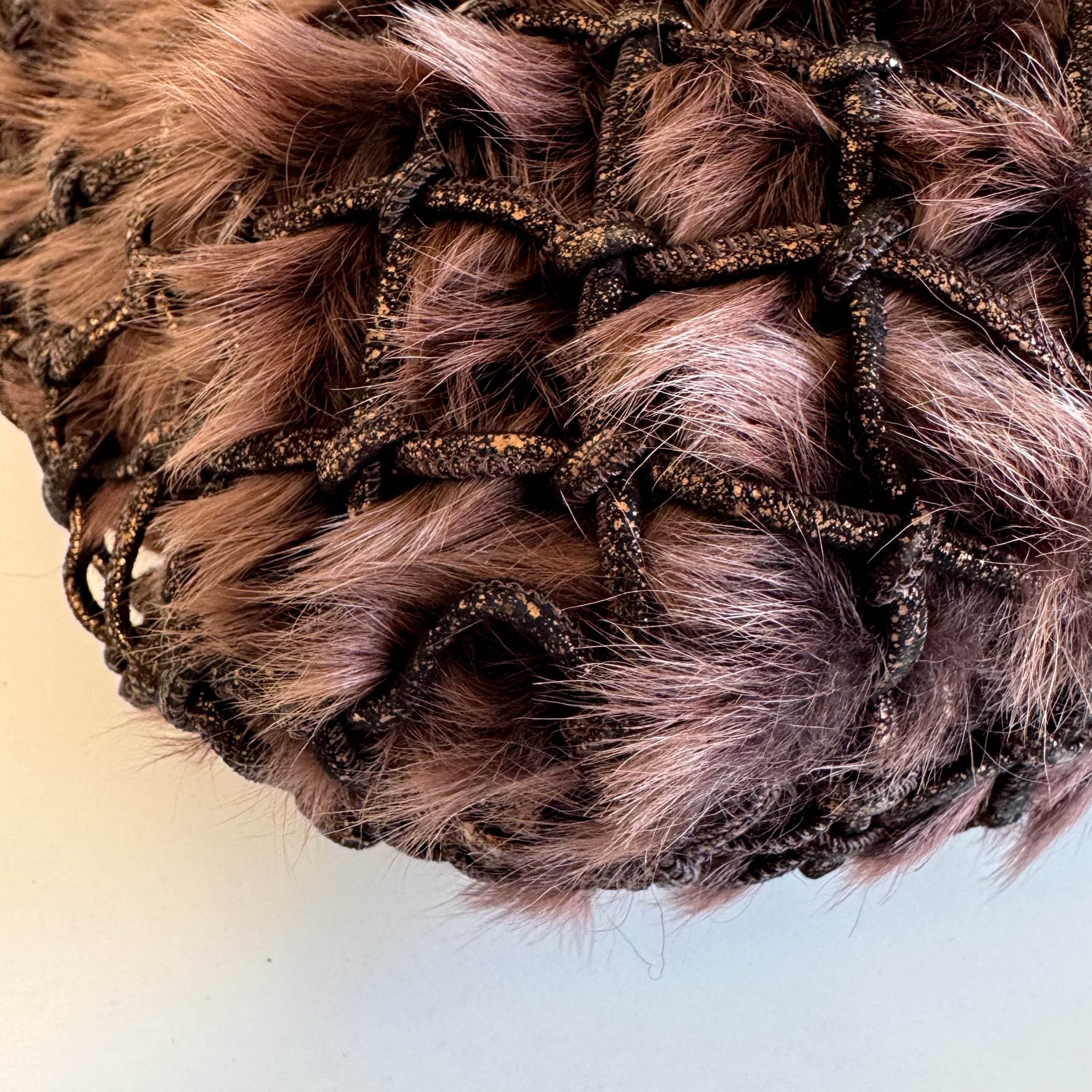 BOTTEGA VENETA Brown Fur and Suede Hobo Crossbody Bag, in , Sold by HIVE PRELOVED - Crossbody bags, ,