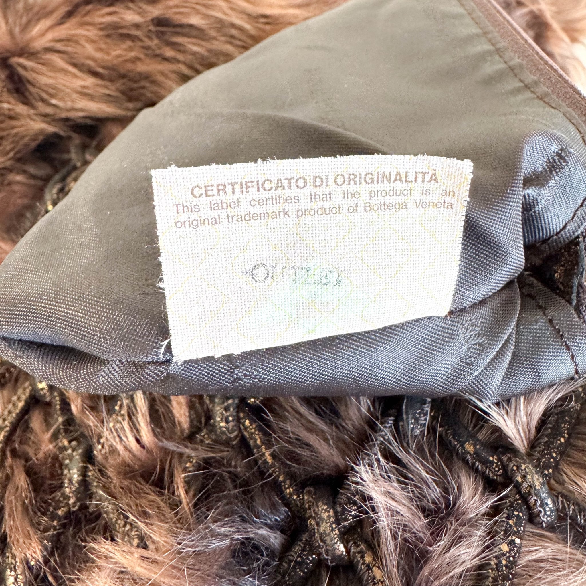 BOTTEGA VENETA Brown Fur and Suede Hobo Crossbody Bag, in , Sold by HIVE PRELOVED - Crossbody bags, ,