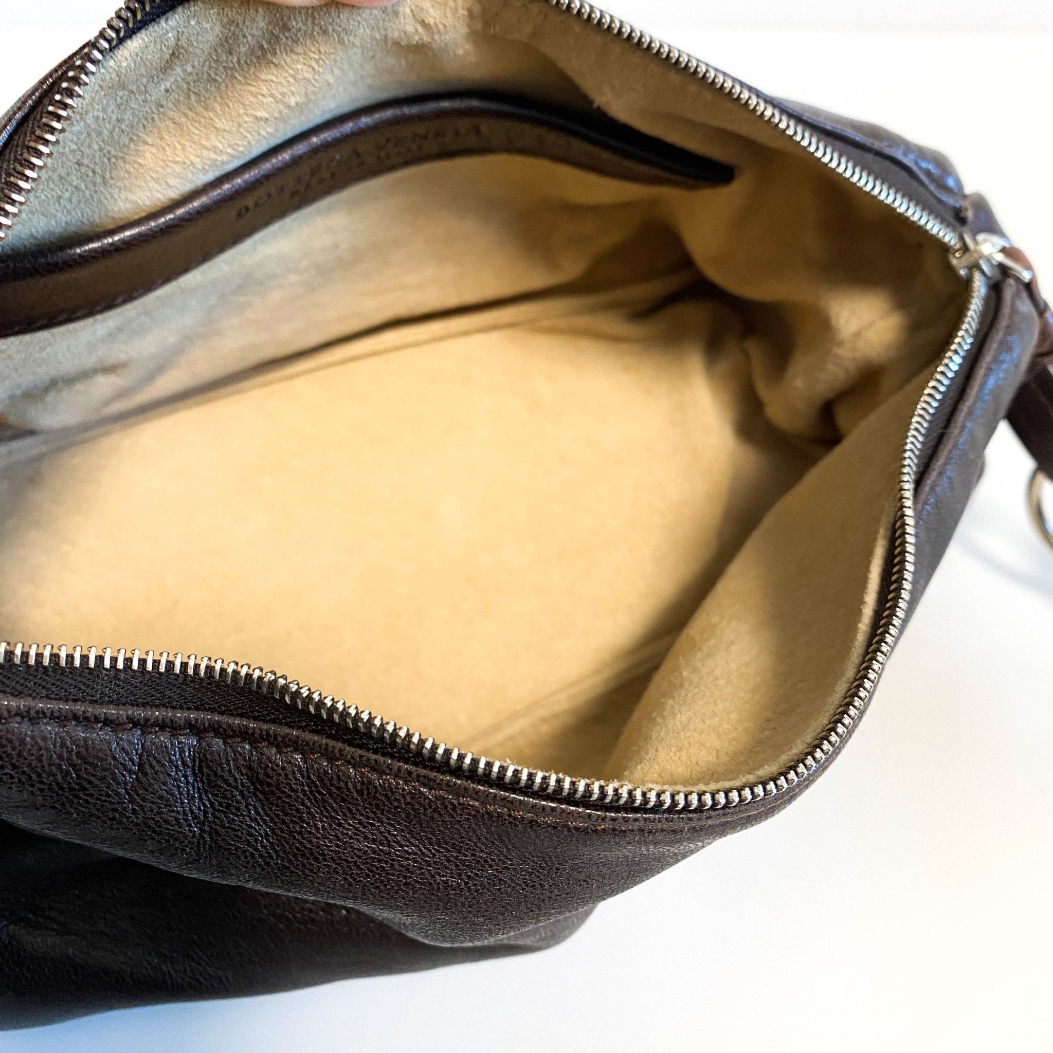 BOTTEGA VENETA Brown Leather Shoulder Bag, in , Sold by HIVE PRELOVED - Shoulder Bags, ,