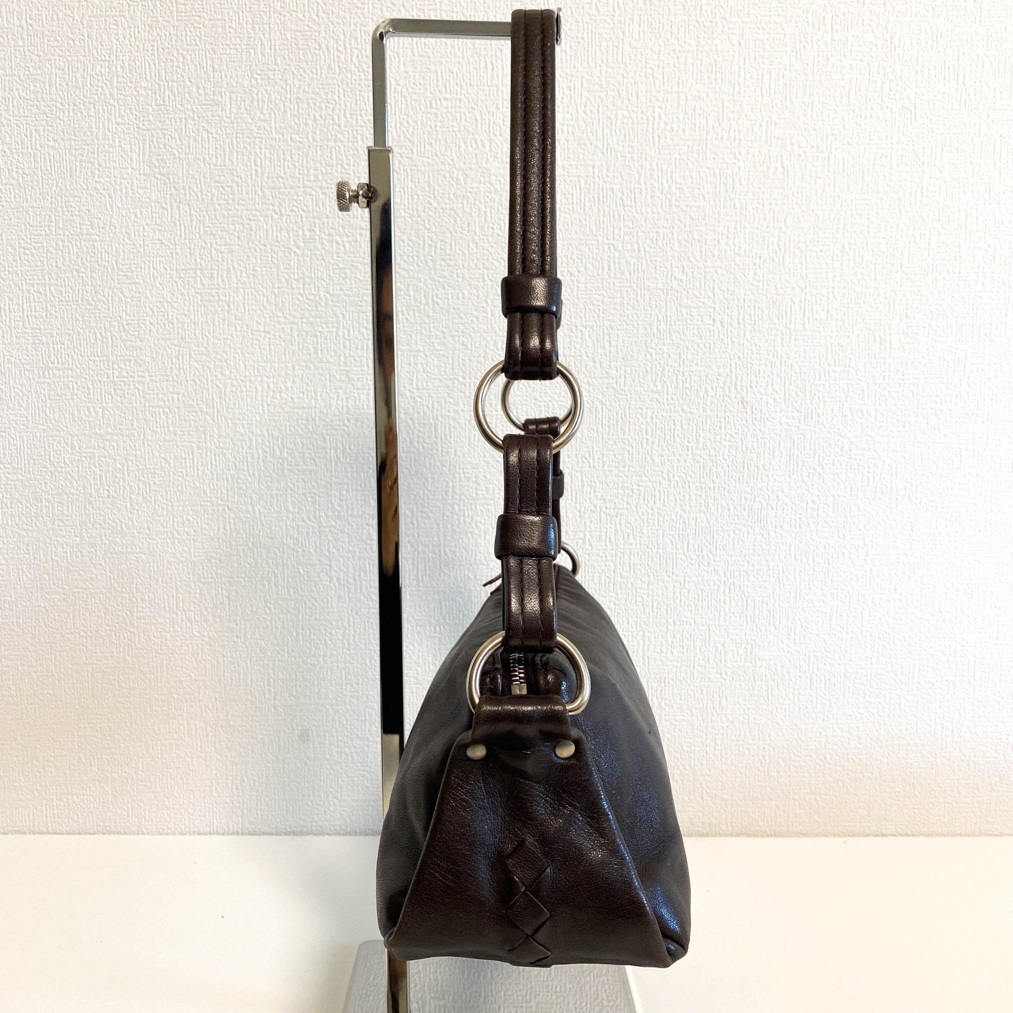 BOTTEGA VENETA Brown Leather Shoulder Bag, in , Sold by HIVE PRELOVED - Shoulder Bags, ,