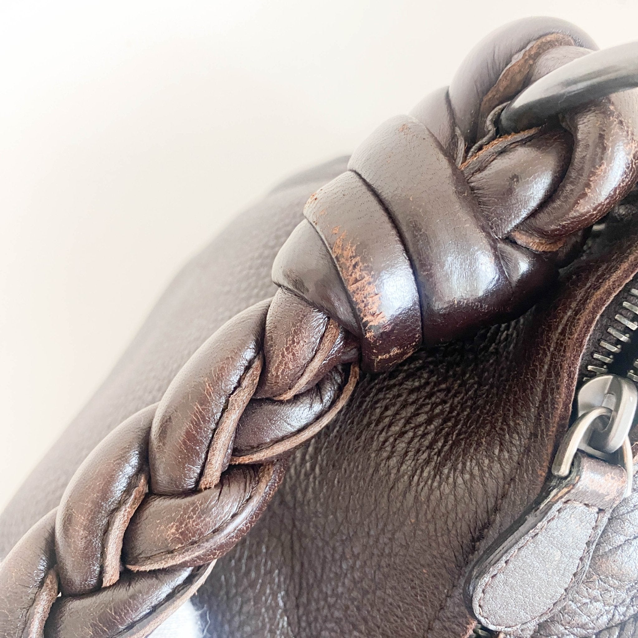 BOTTEGA VENETA Brown Leather Shoulder Bag, in , Sold by HIVE PRELOVED - Shoulder Bags, ,