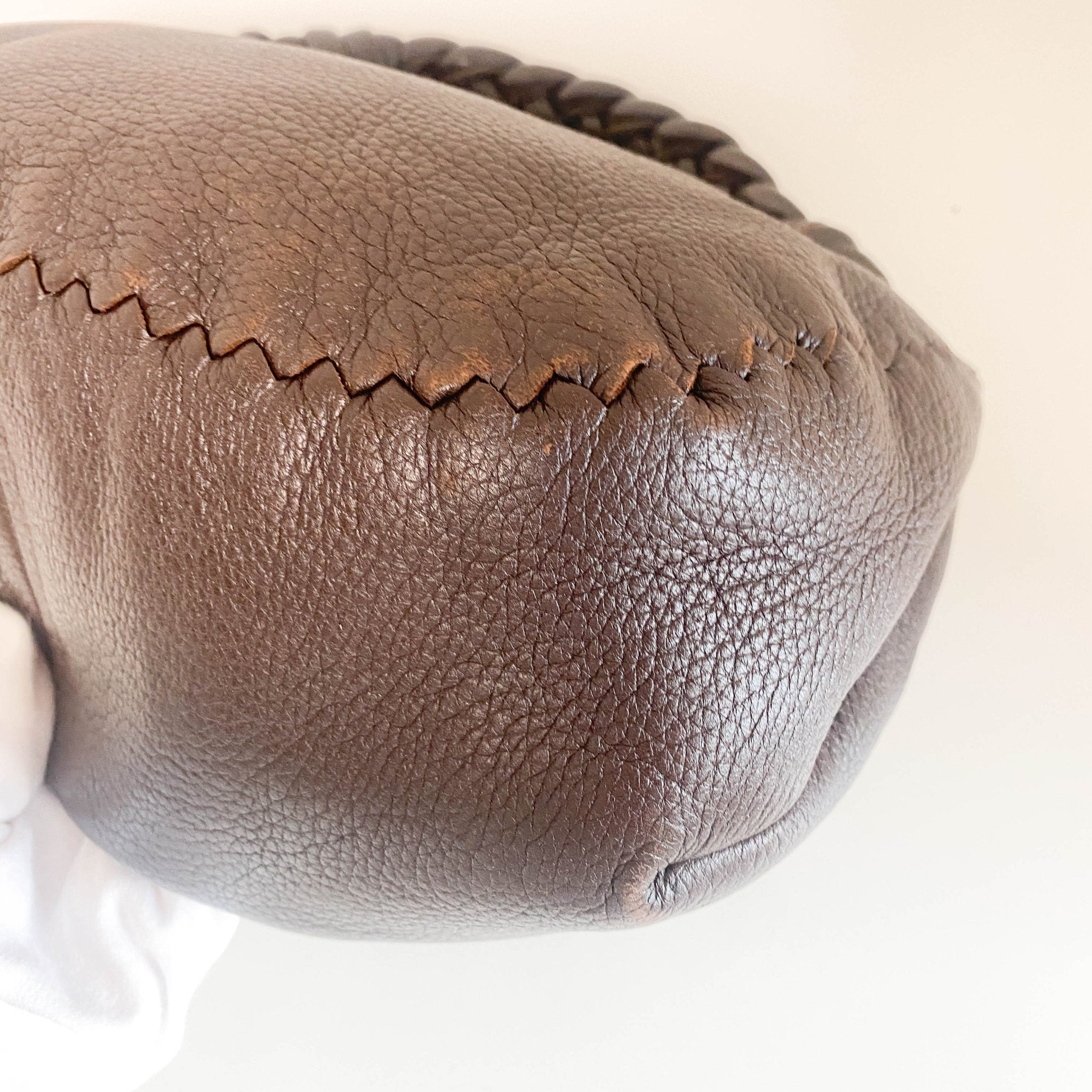 BOTTEGA VENETA Brown Leather Shoulder Bag, in , Sold by HIVE PRELOVED - Shoulder Bags, ,