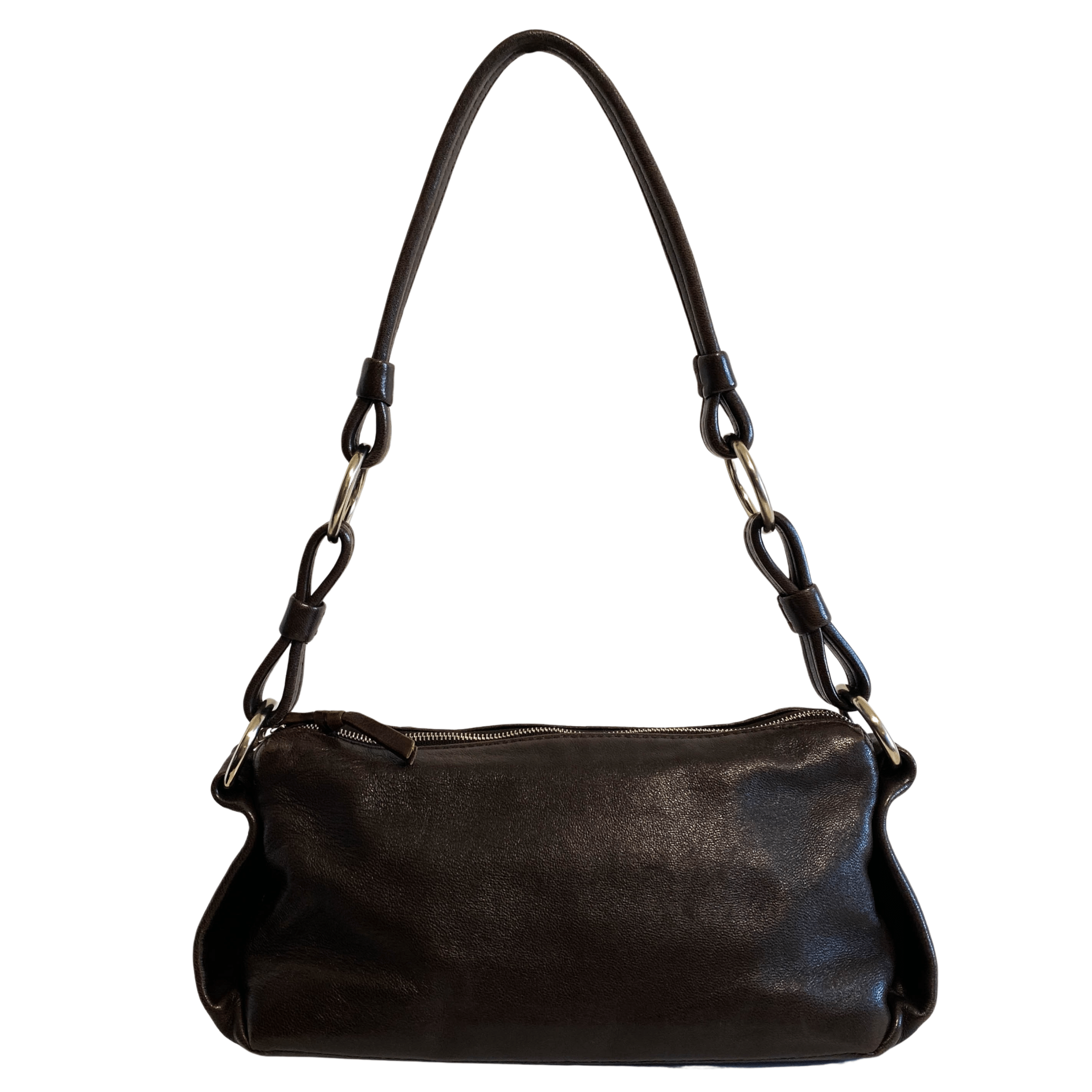 BOTTEGA VENETA Brown Leather Shoulder Bag, in , Sold by HIVE PRELOVED - Shoulder Bags, ,