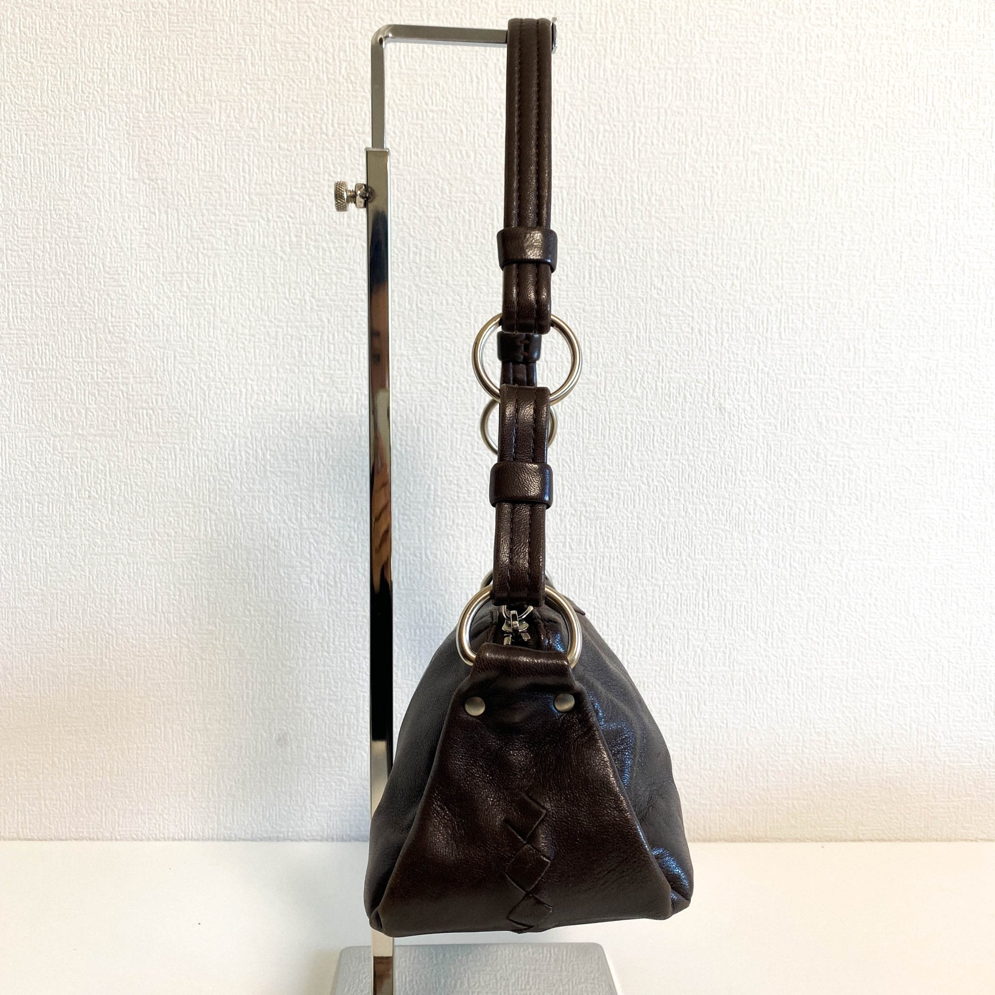 BOTTEGA VENETA Brown Leather Shoulder Bag, in , Sold by HIVE PRELOVED - Shoulder Bags, ,