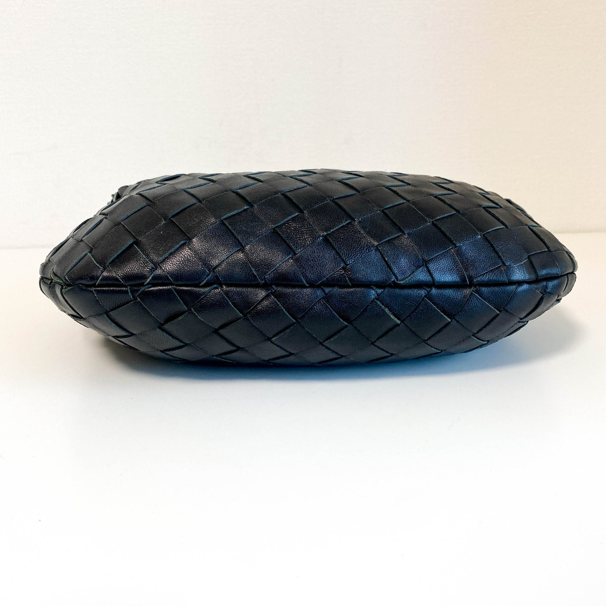 BOTTEGA VENETA Candy Jodie Intreciatto Leather Bag Black, in , Sold by HIVE PRELOVED - Handle Bags, ,