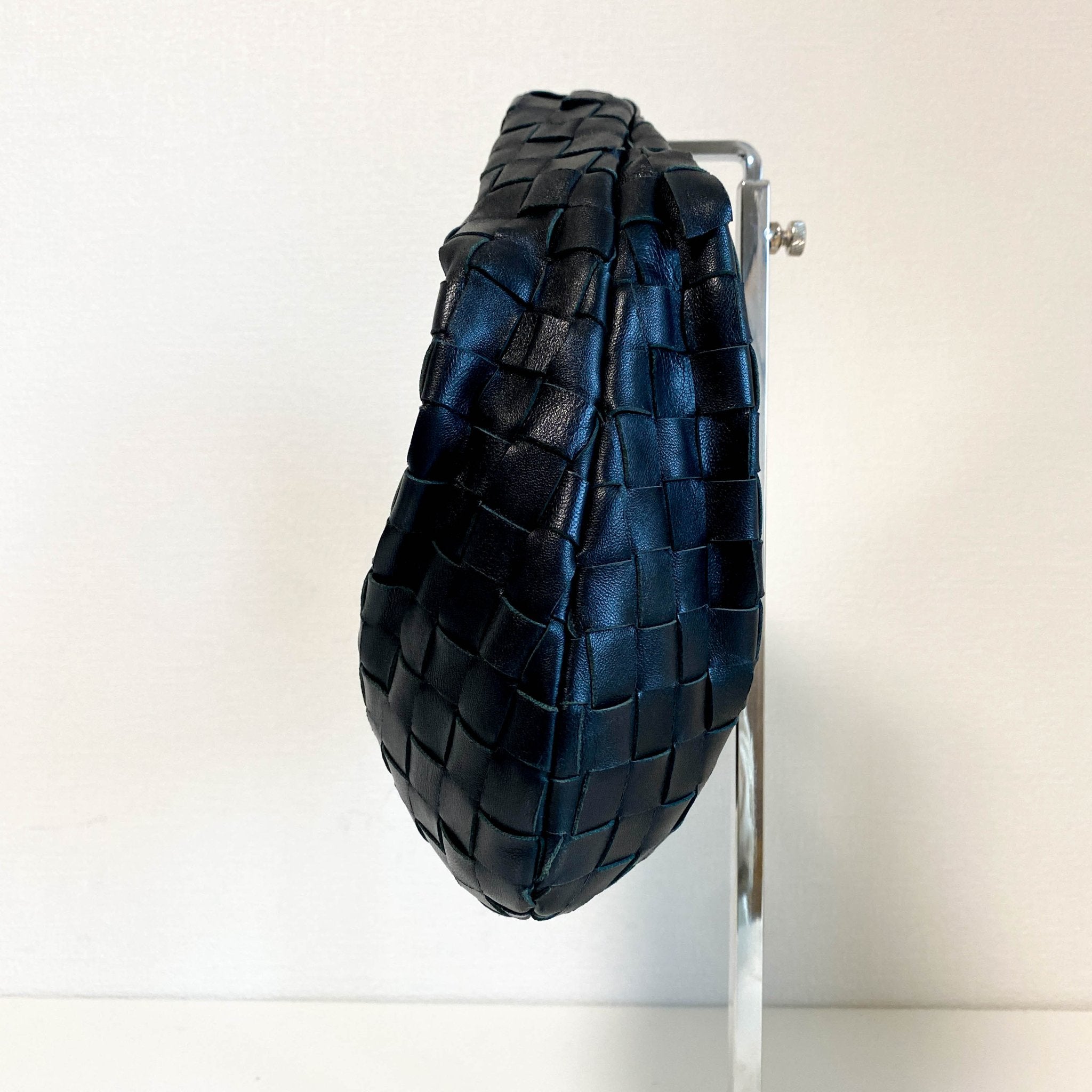BOTTEGA VENETA Candy Jodie Intreciatto Leather Bag Black, in , Sold by HIVE PRELOVED - Handle Bags, ,