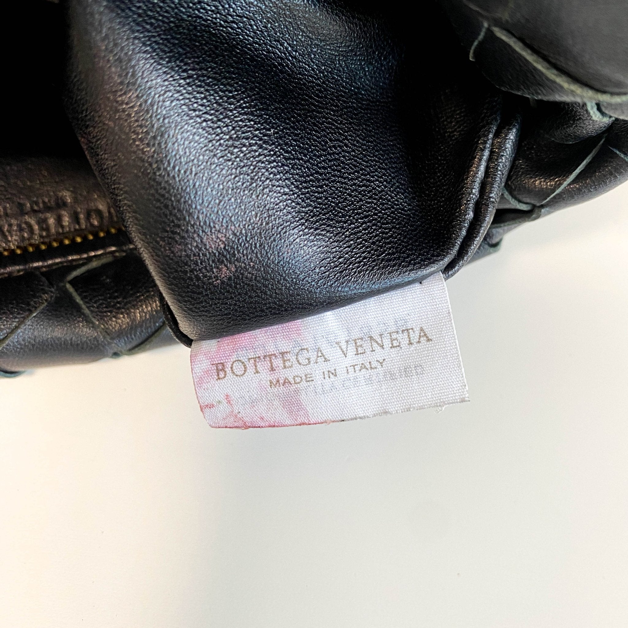 BOTTEGA VENETA Candy Jodie Intreciatto Leather Bag Black, in , Sold by HIVE PRELOVED - Handle Bags, ,