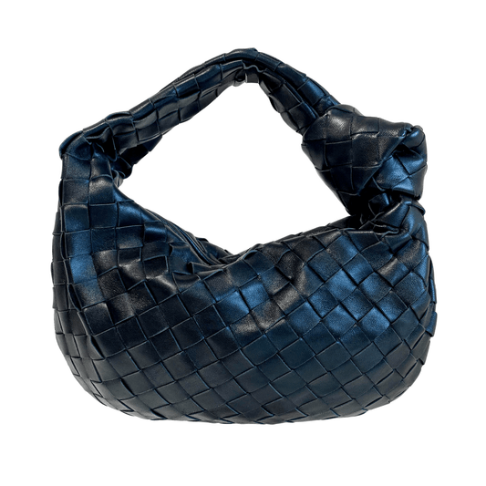 BOTTEGA VENETA Candy Jodie Intreciatto Leather Bag Black, in , Sold by HIVE PRELOVED - Handle Bags, ,