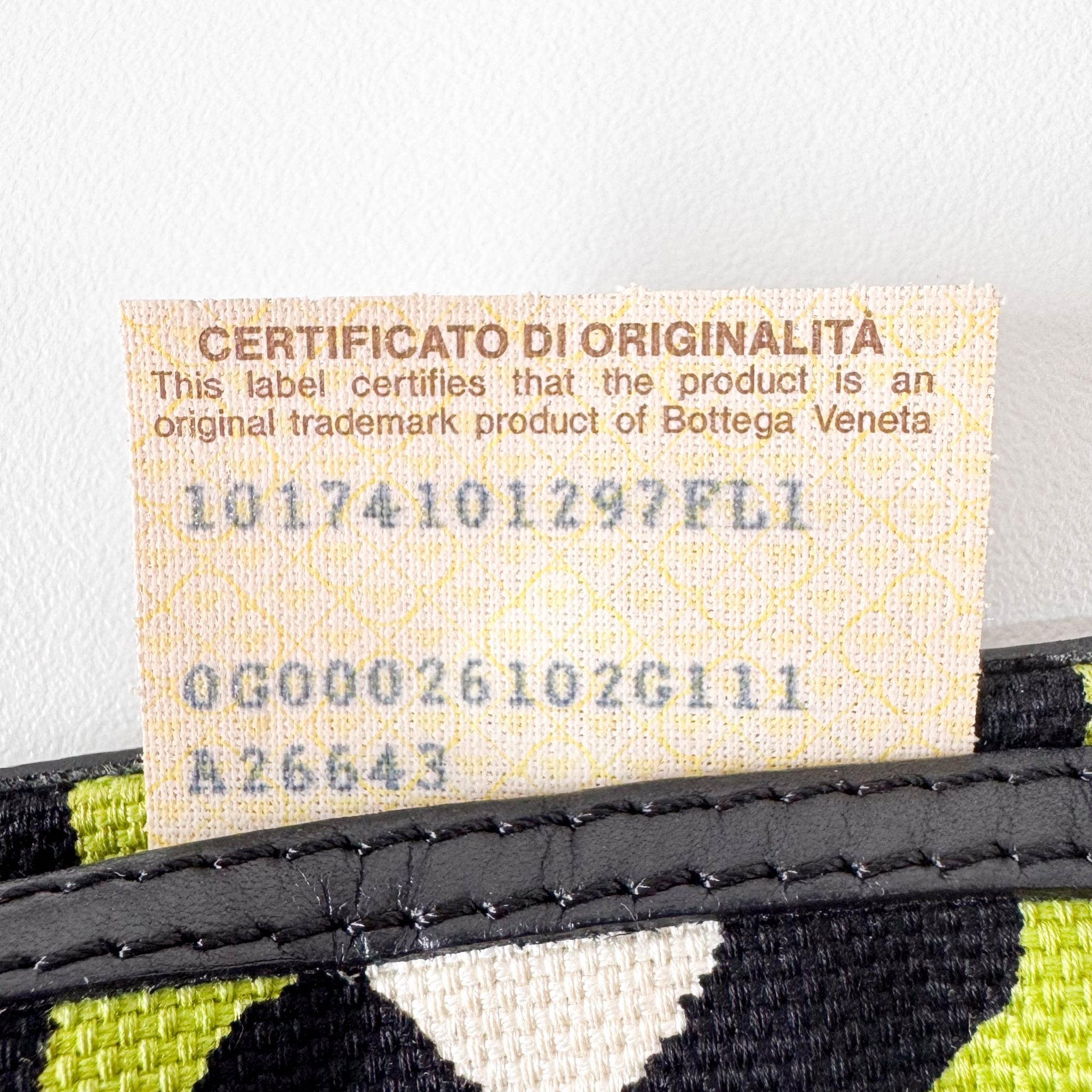 BOTTEGA VENETA Green Leopard Canvas Shoulder Bag, in , Sold by HIVE PRELOVED - Shoulder Bags, ,