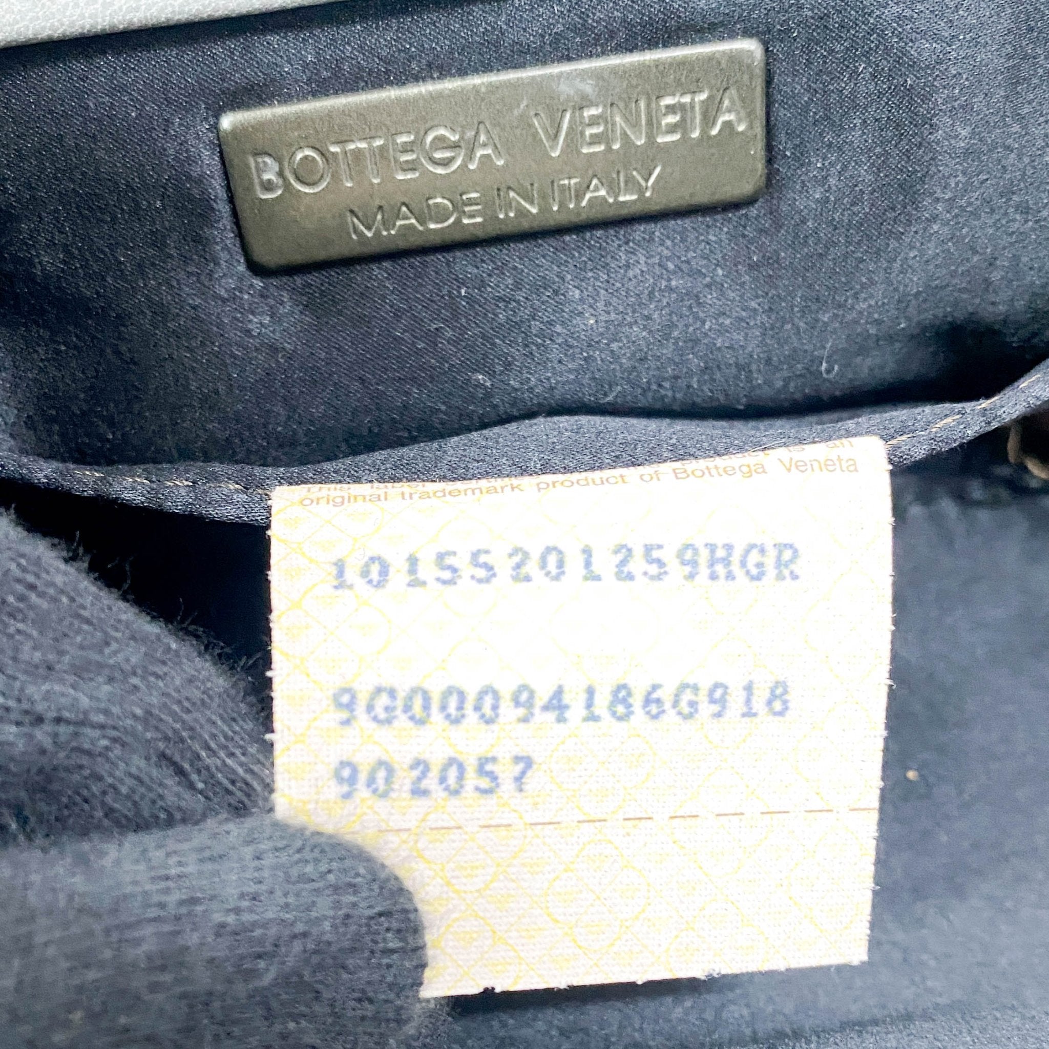 BOTTEGA VENETA Grey Wool & Calf Clochet Shoulder Bag, in , Sold by HIVE PRELOVED - Shoulder Bags, ,