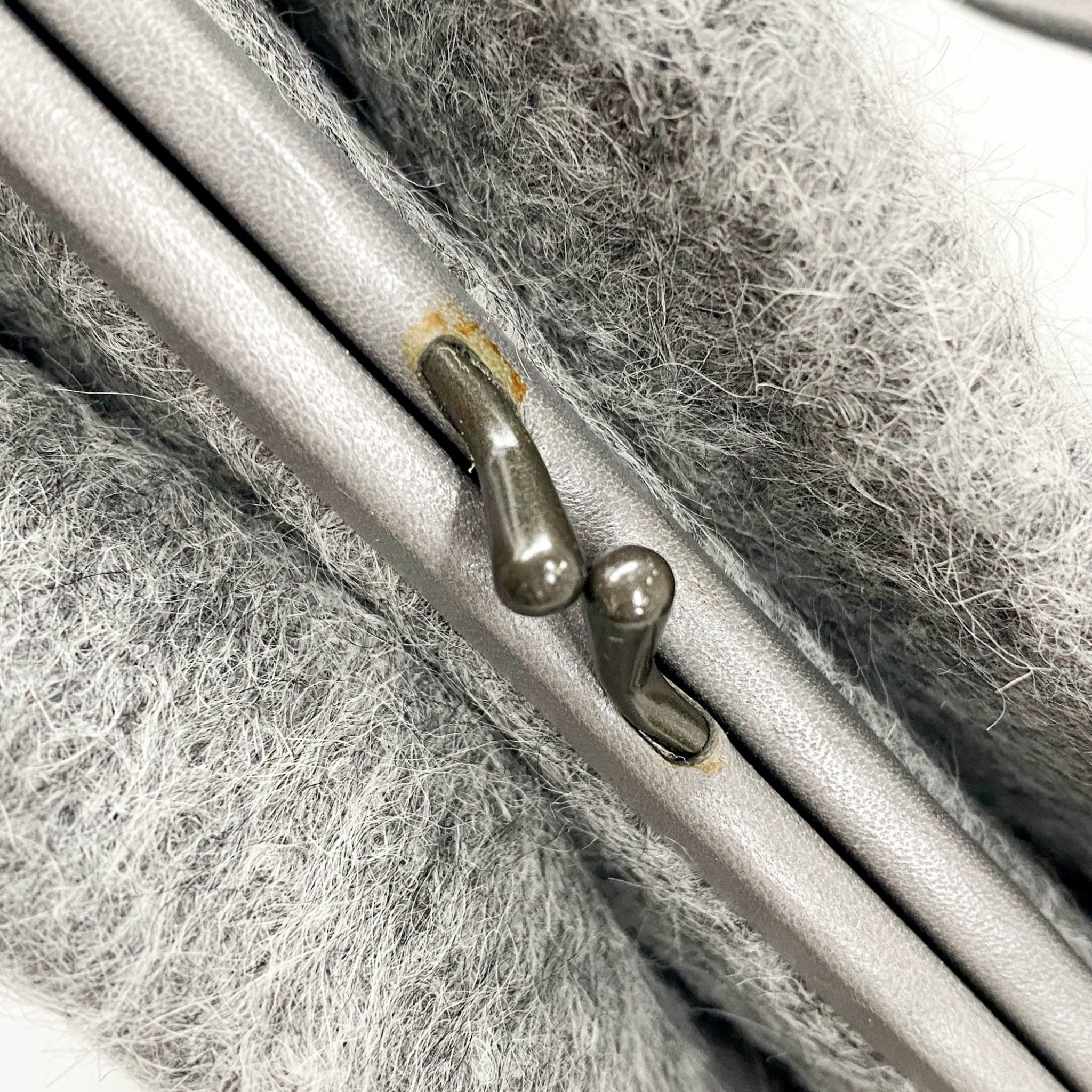 BOTTEGA VENETA Grey Wool & Calf Clochet Shoulder Bag, in , Sold by HIVE PRELOVED - Shoulder Bags, ,